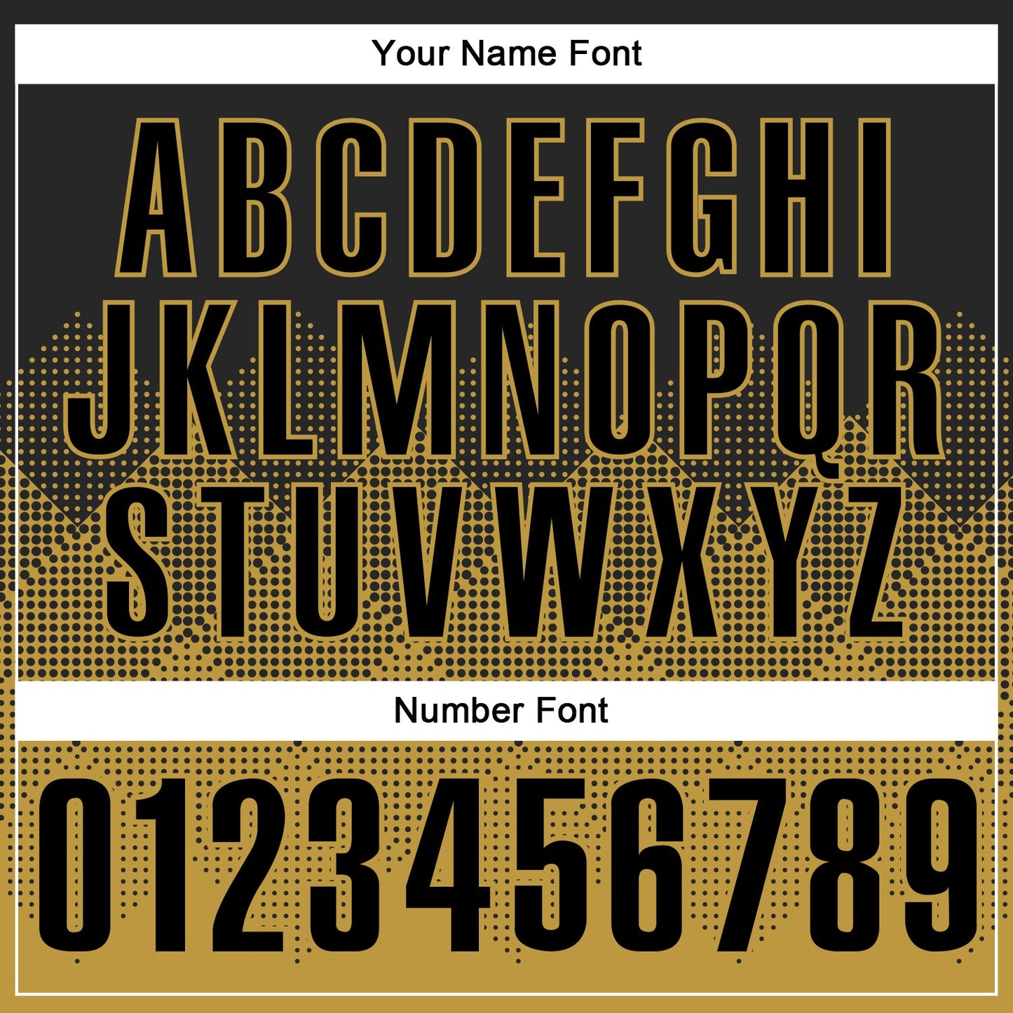 Custom Black Old Gold 3D Pattern Design Gradient Square Shape Performance Polo Shirt view 5