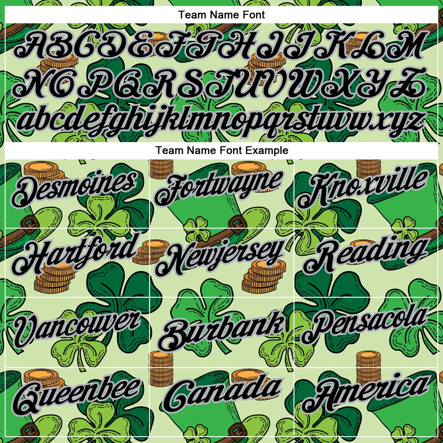 Custom Green Black-Gray 3D St. Patrick's Day Shamrock Performance Polo Shirt view 4