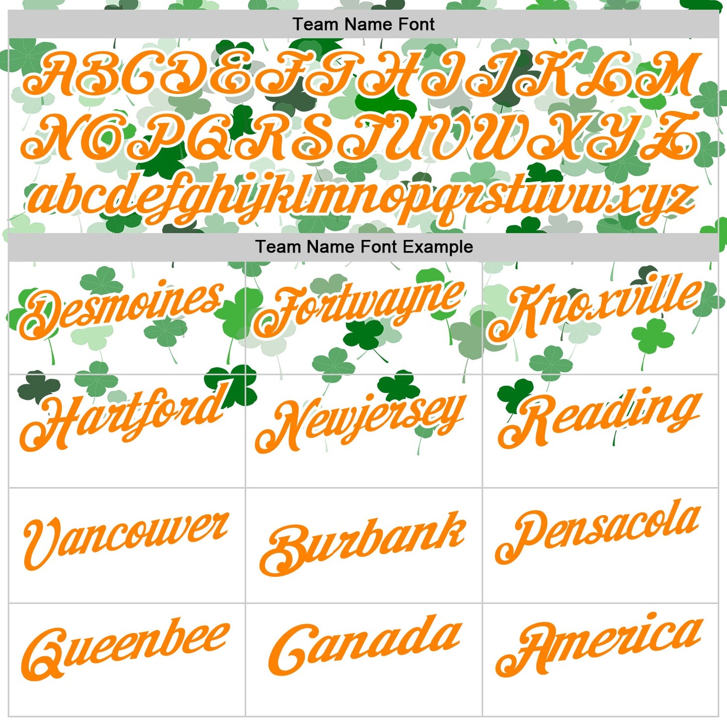Custom White Bay Orange-Yellow 3D St. Patrick's Day Shamrock Performance Polo Shirt view 4