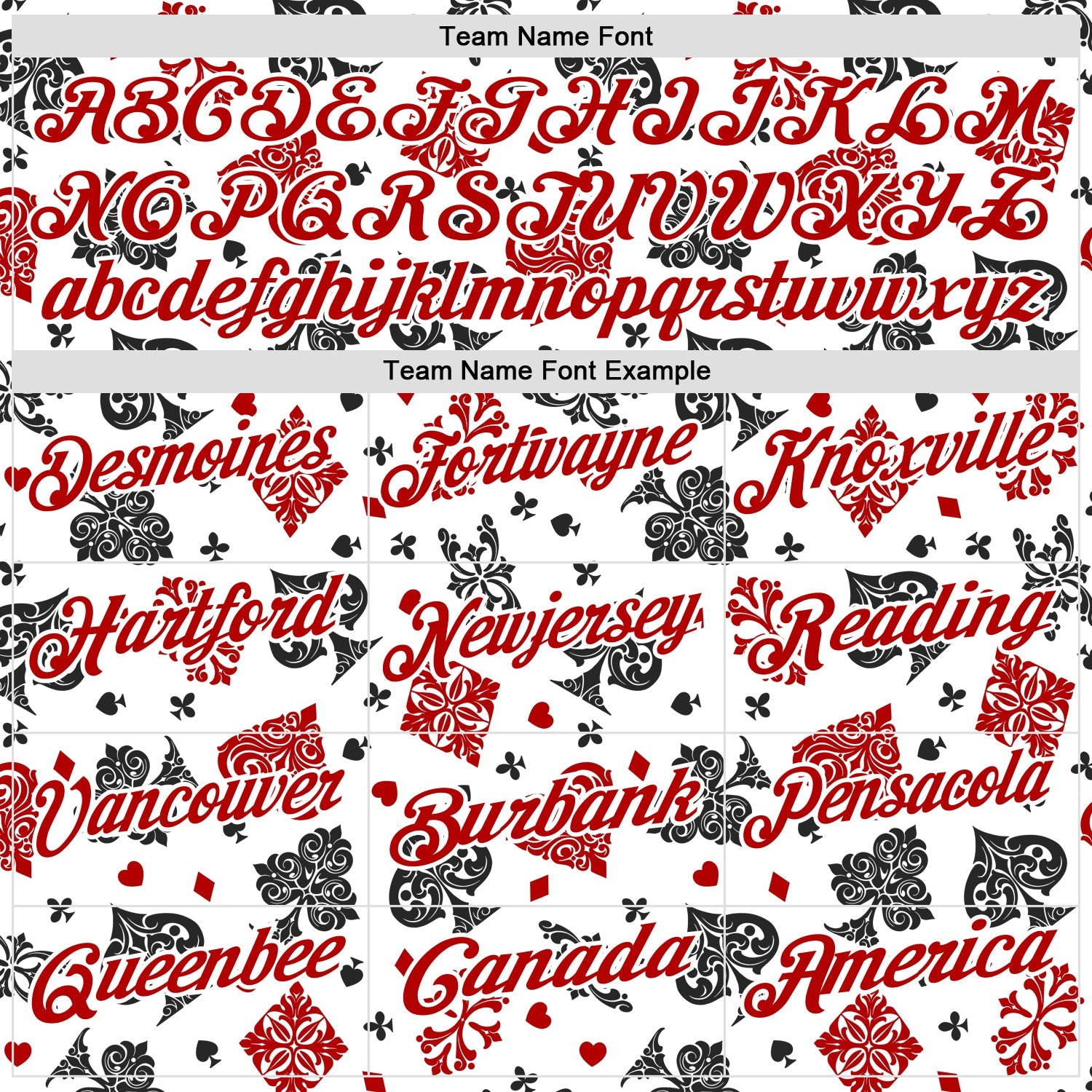 Custom White Red 3D Poker Performance Polo Shirt view 4