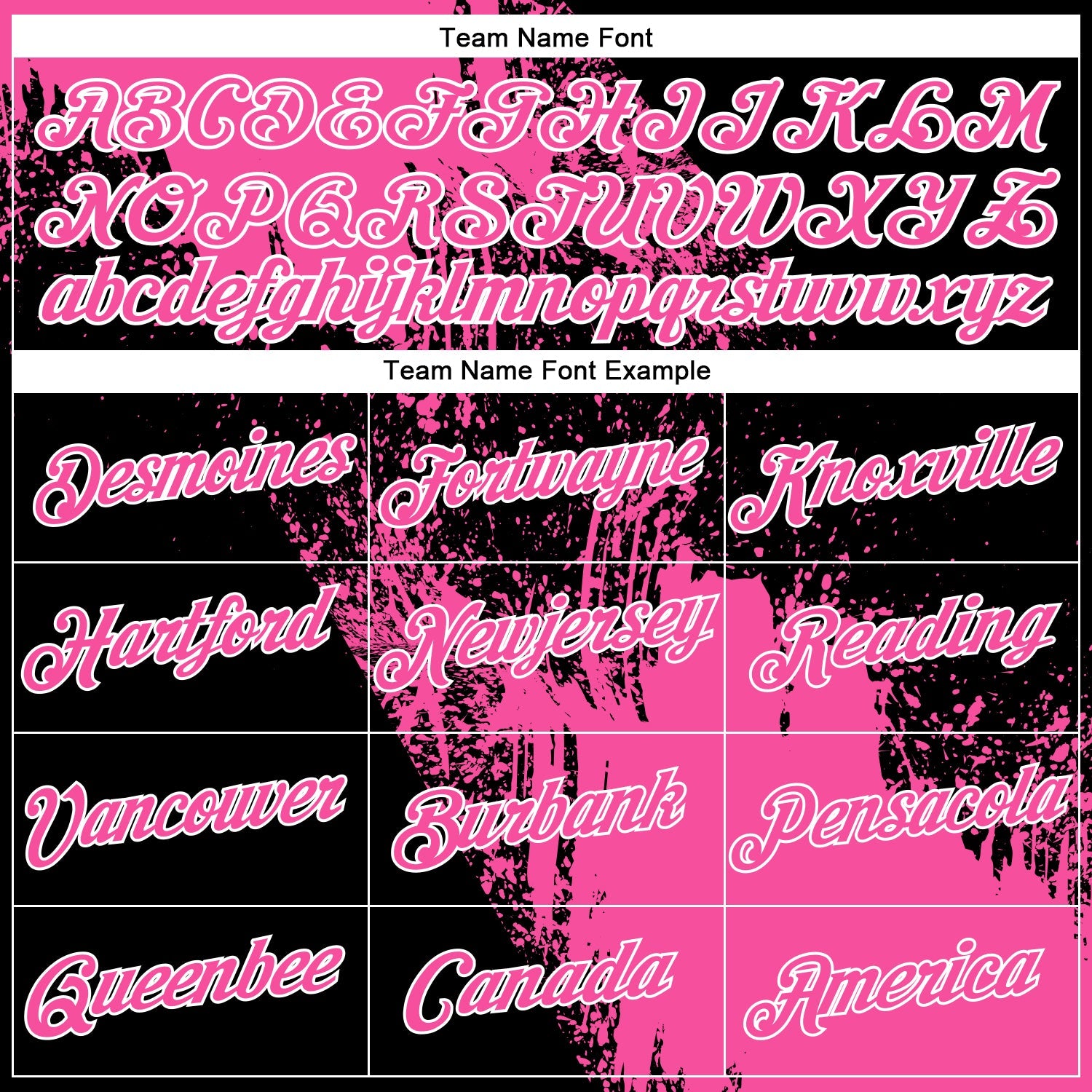 Custom Pink Black-White 3D Pattern Design Abstract Brush Stroke Performance Polo Shirt view 4