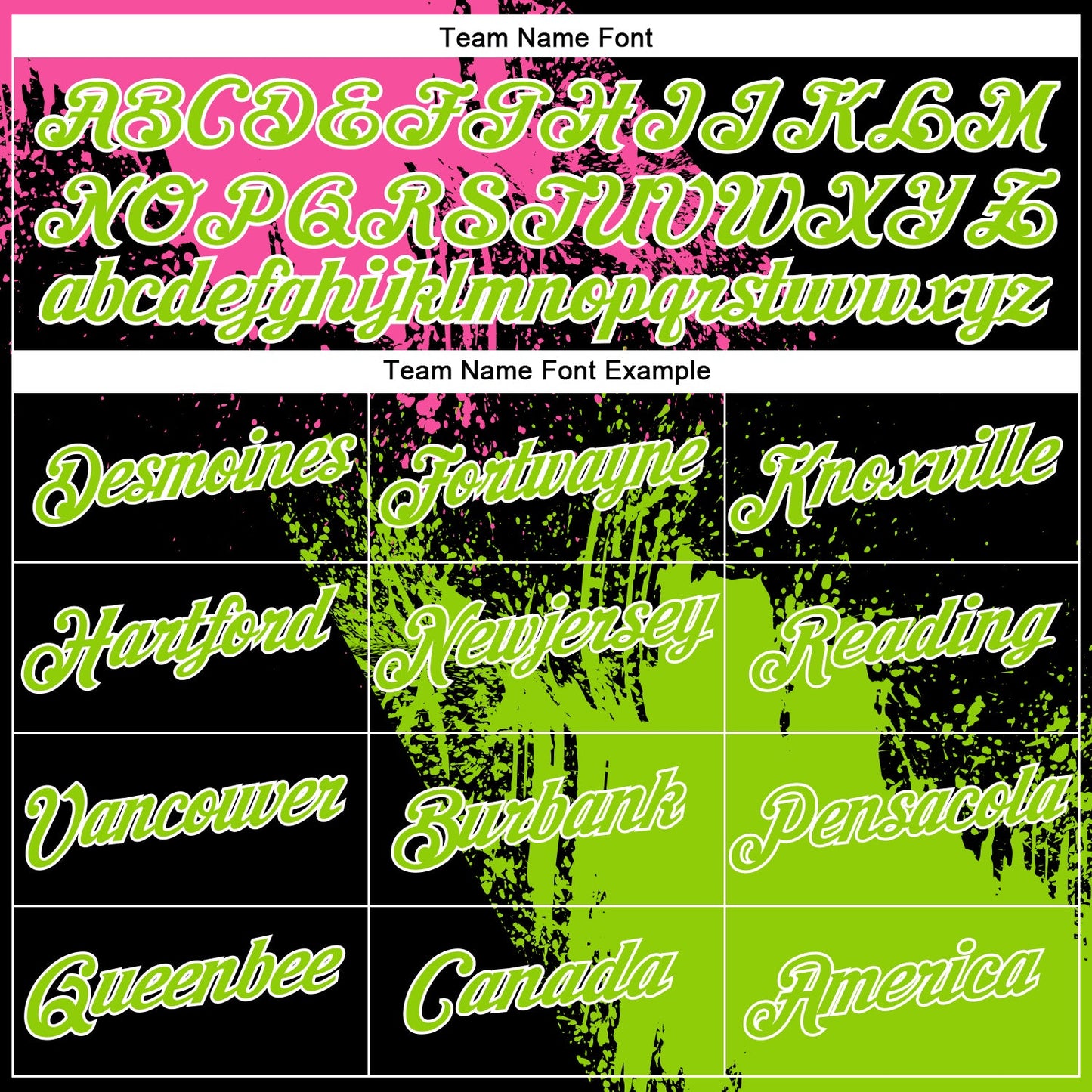 Custom Pink Neon Green-Black 3D Pattern Design Abstract Brush Stroke Performance Polo Shirt view 4