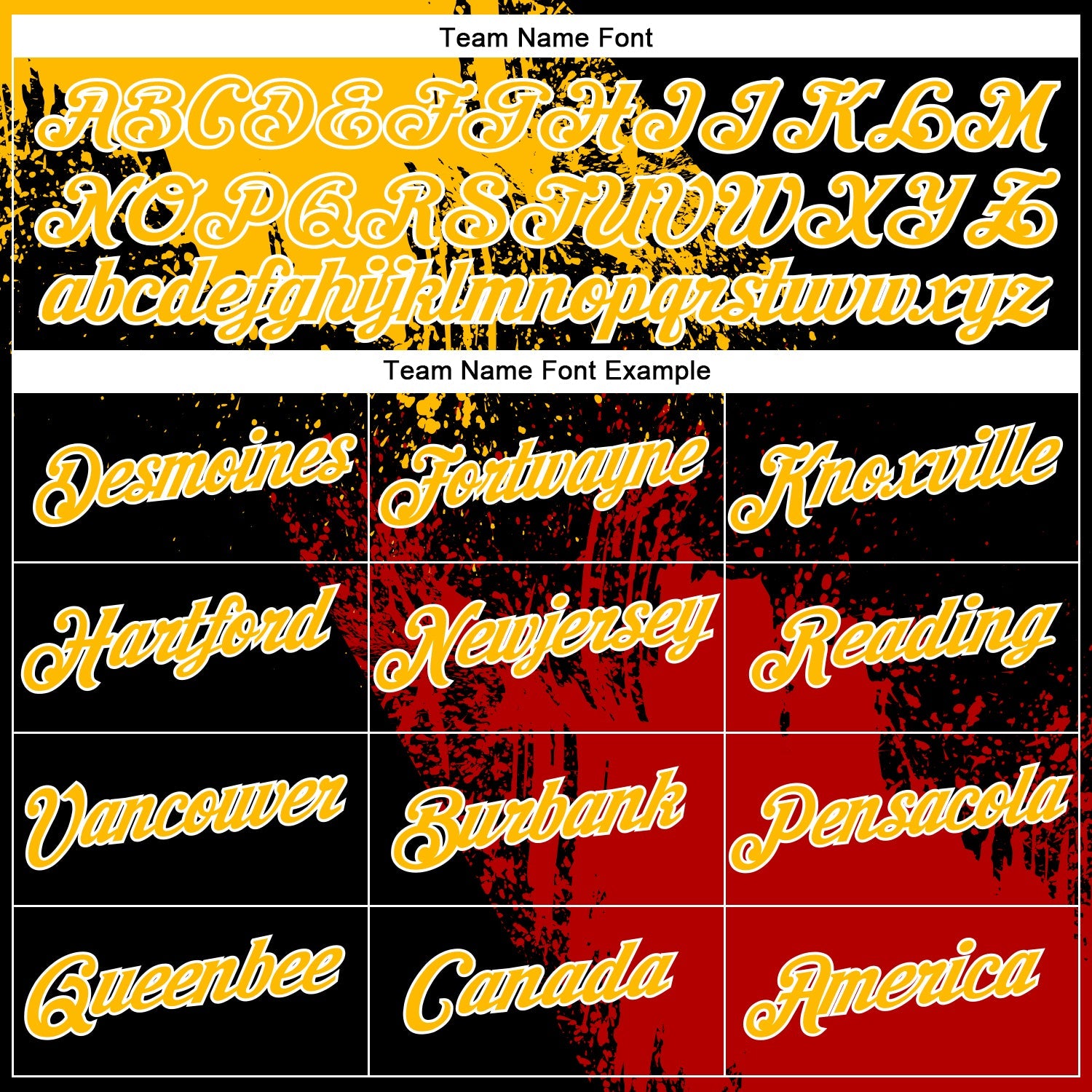 Custom Gold Black-Red 3D Pattern Design Abstract Brush Stroke Performance Polo Shirt view 4
