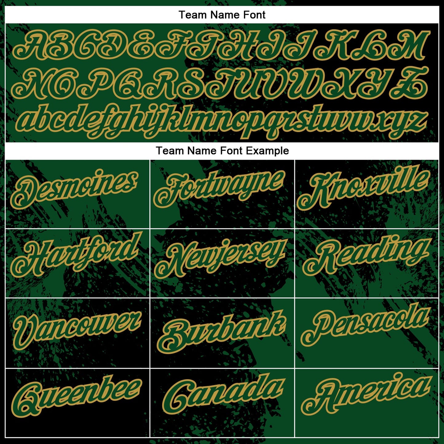 Custom Green Black-Old Gold 3D Pattern Design Abstract Brush Stroke Performance Polo Shirt view 4