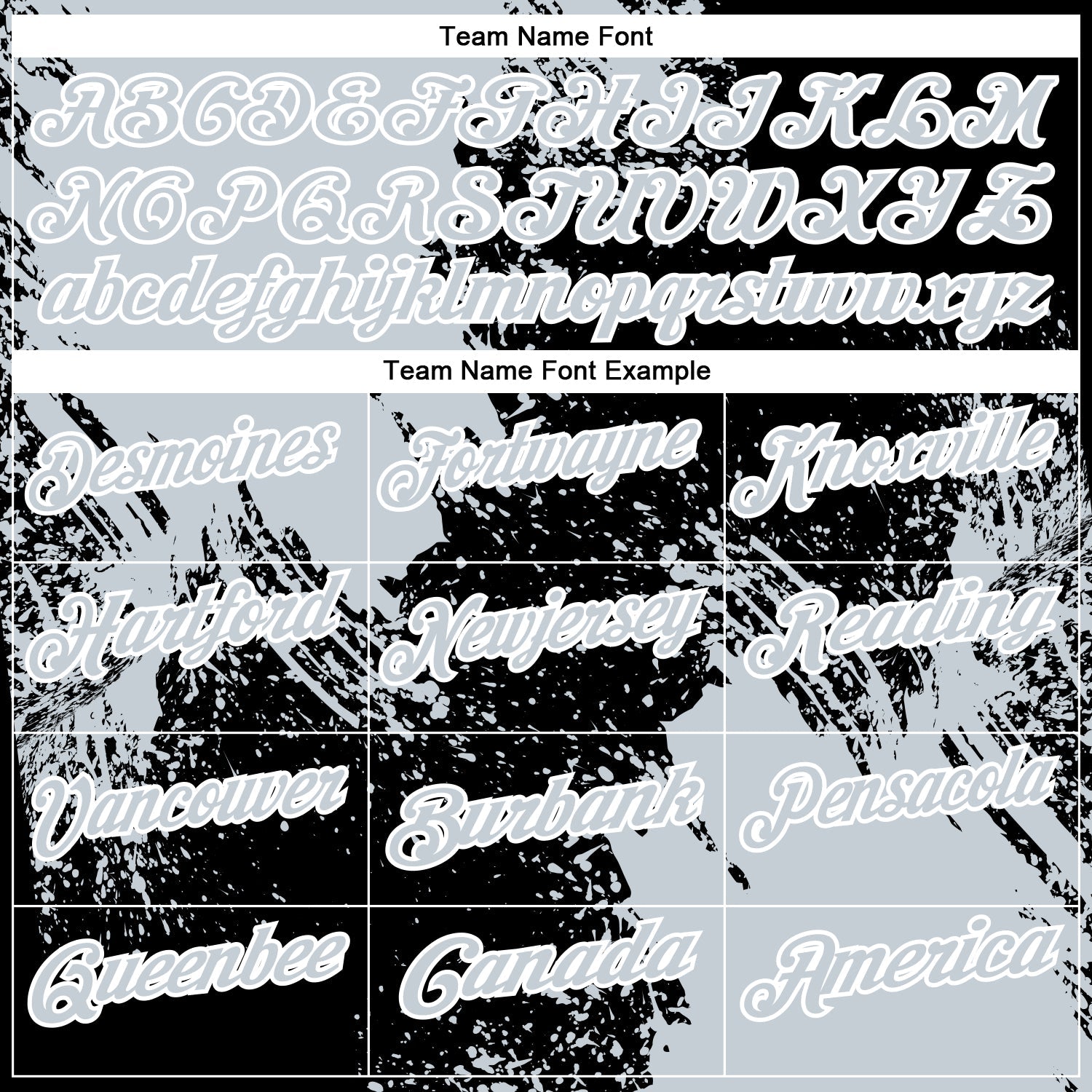 Custom Silver Black-White 3D Pattern Design Abstract Brush Stroke Performance Polo Shirt view 4