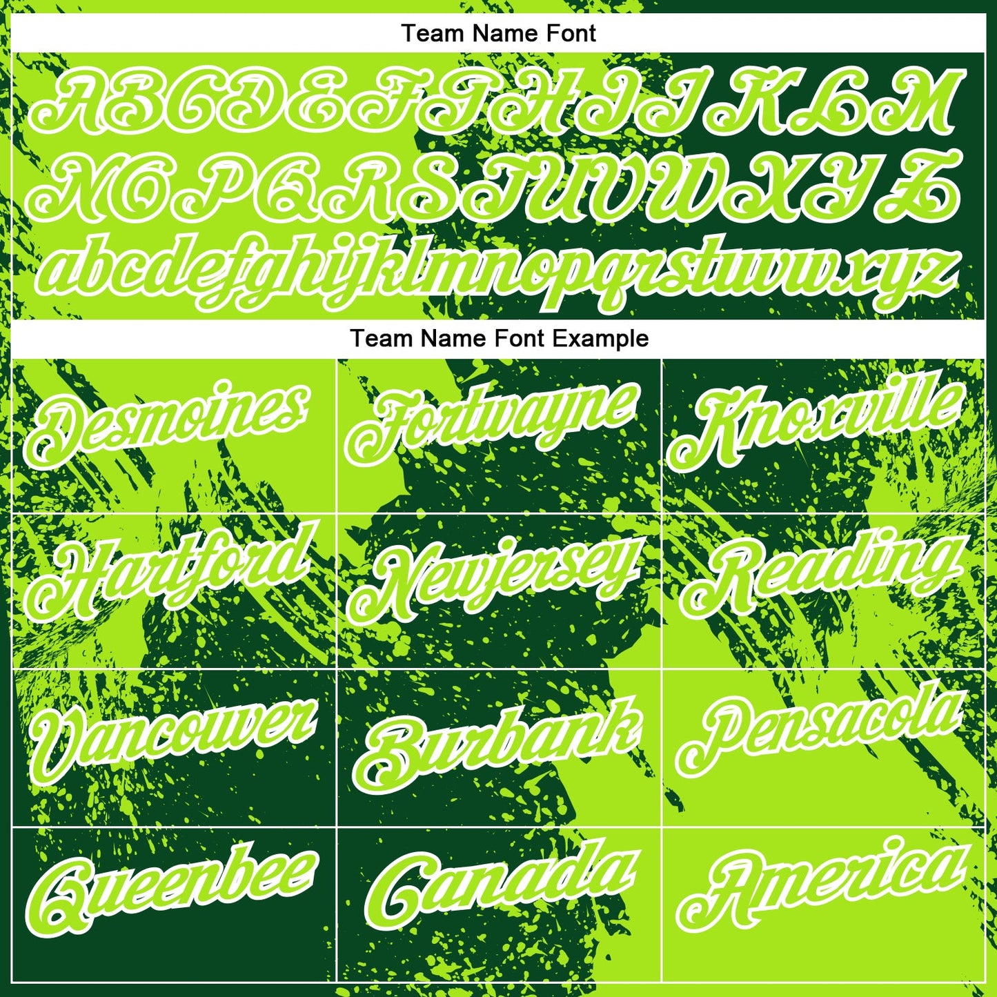 Custom Neon Green Green-White 3D Pattern Design Abstract Brush Stroke Performance Polo Shirt view 4