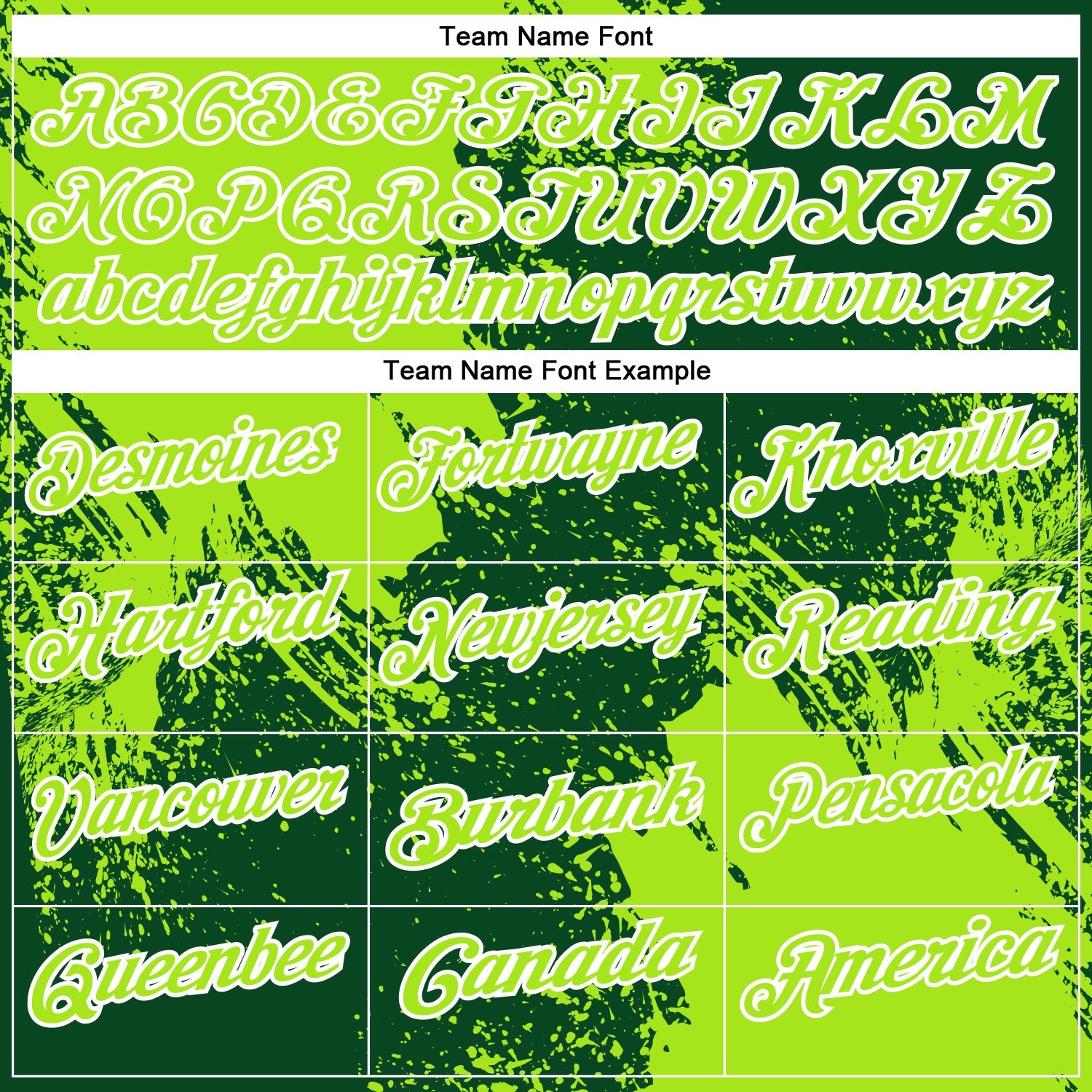 Custom Neon Green Green-White 3D Pattern Design Abstract Brush Stroke Performance Polo Shirt view 4