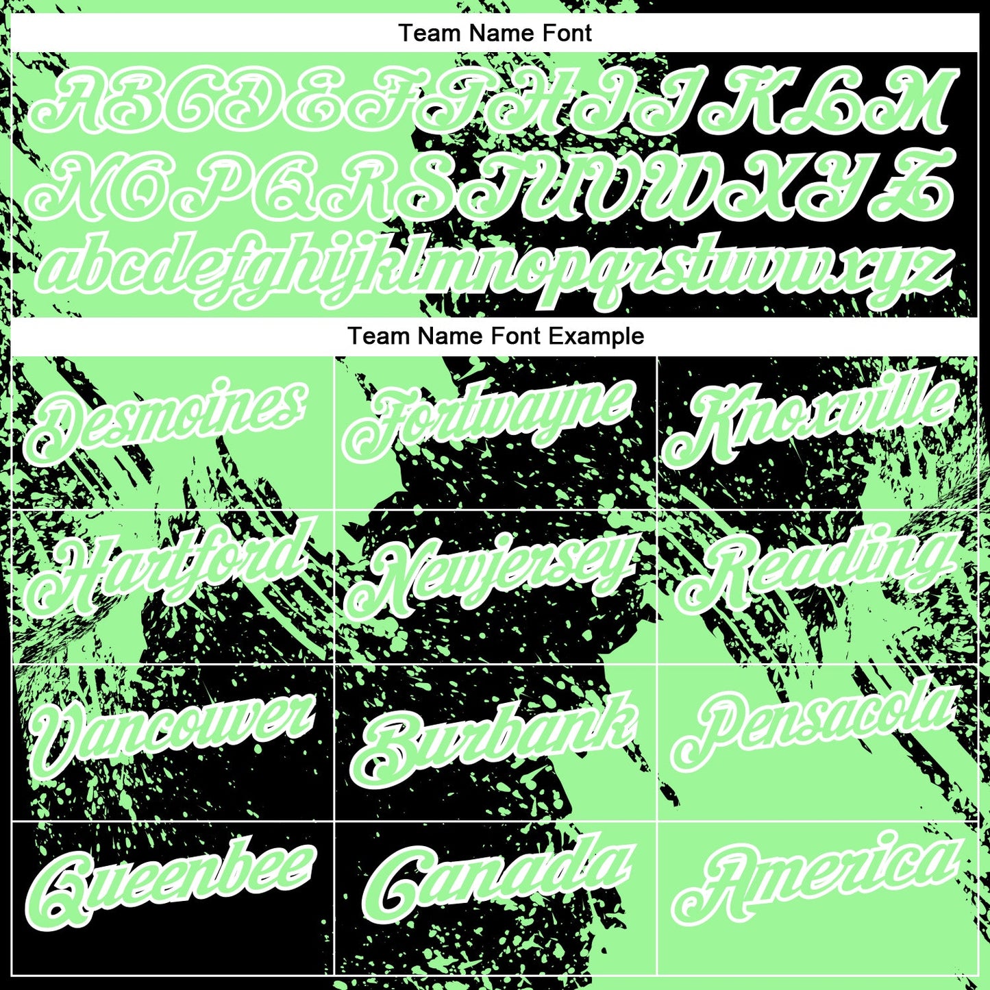 Custom Pea Green Black-White 3D Pattern Design Abstract Brush Stroke Performance Polo Shirt view 4
