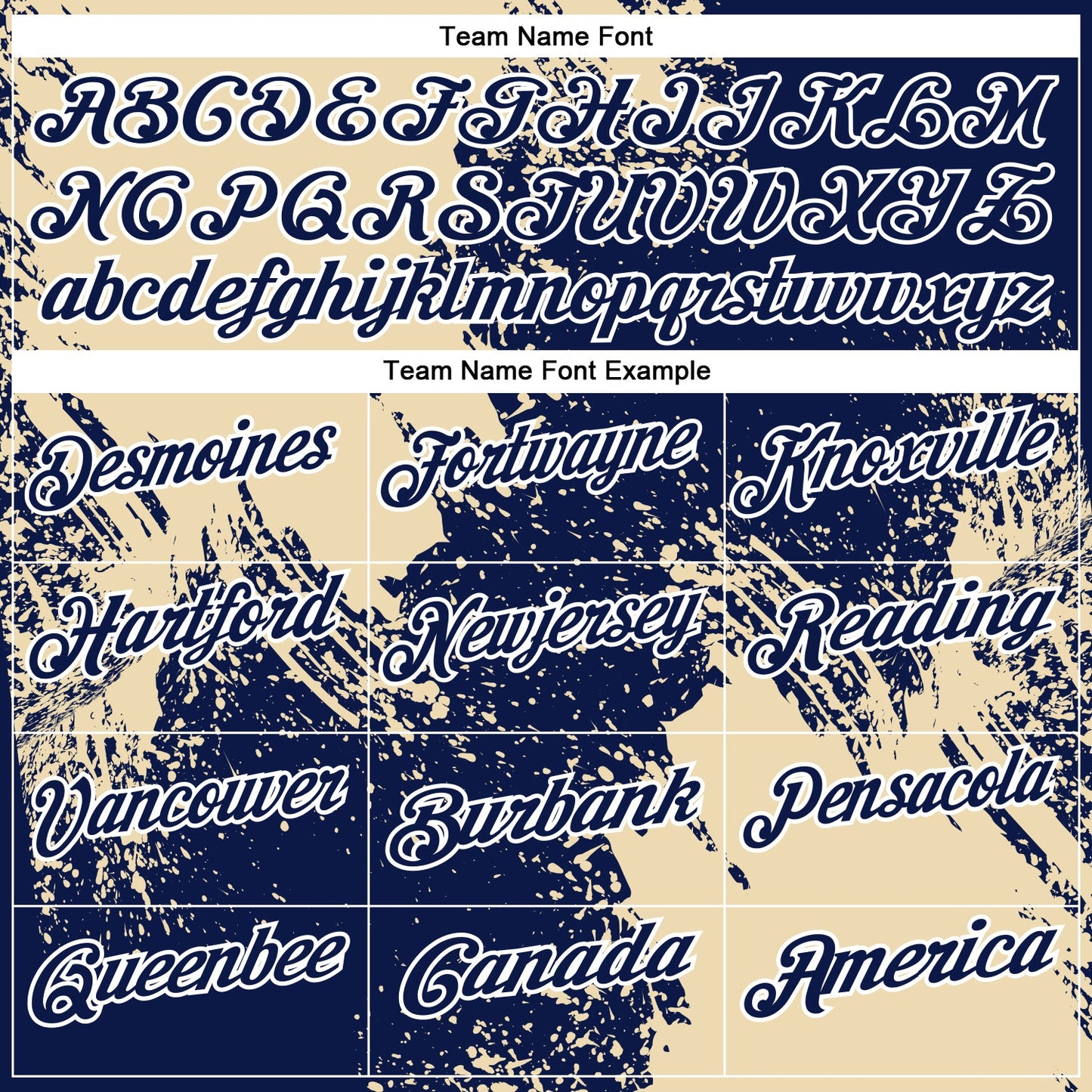 Custom Cream Navy-White 3D Pattern Design Abstract Brush Stroke Performance Polo Shirt view 4