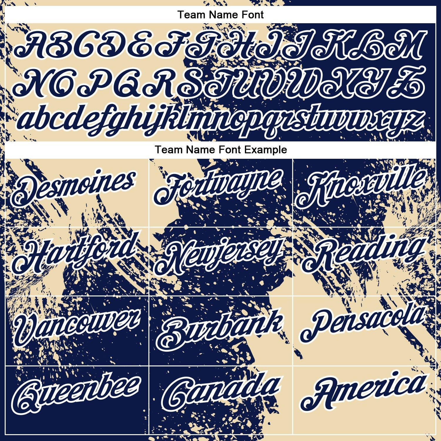 Custom Cream Navy-White 3D Pattern Design Abstract Brush Stroke Performance Polo Shirt view 4