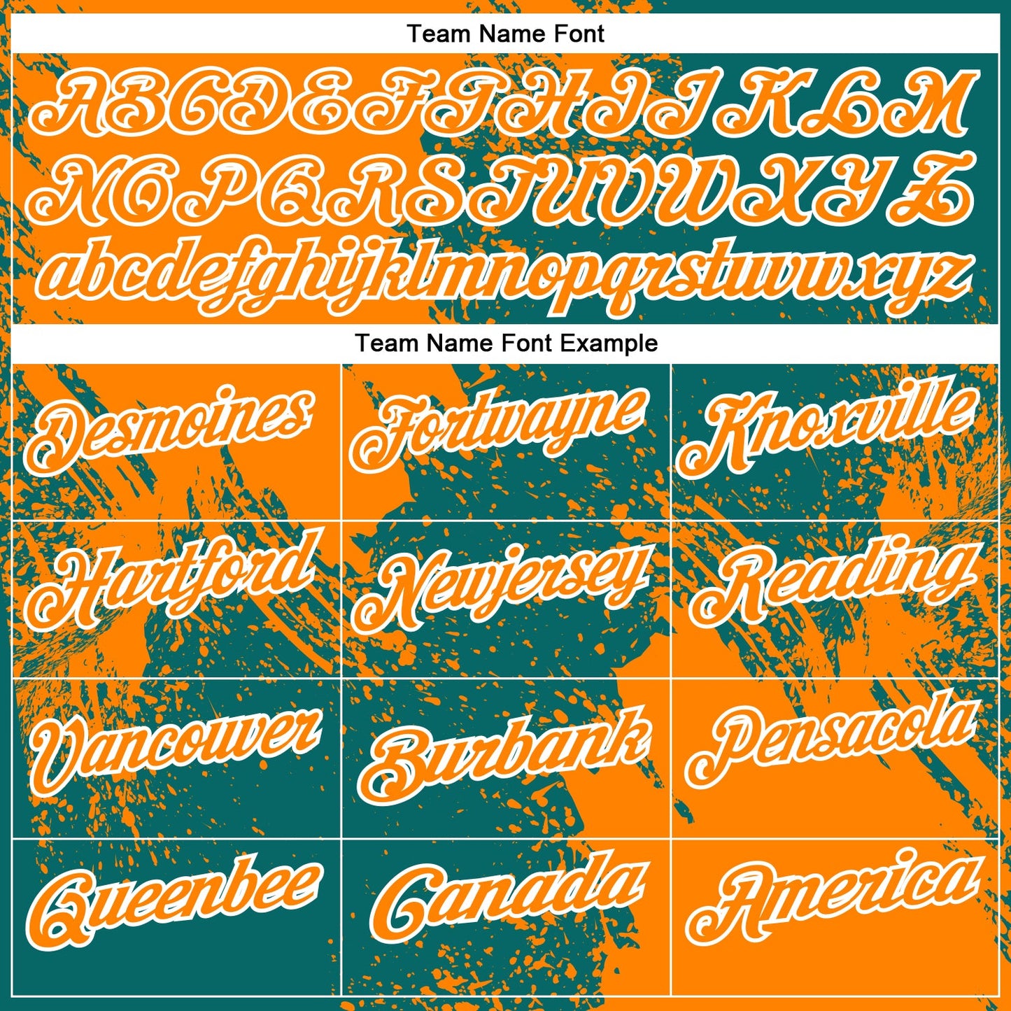 Custom Bay Orange Teal-White 3D Pattern Design Abstract Brush Stroke Performance Polo Shirt view 4