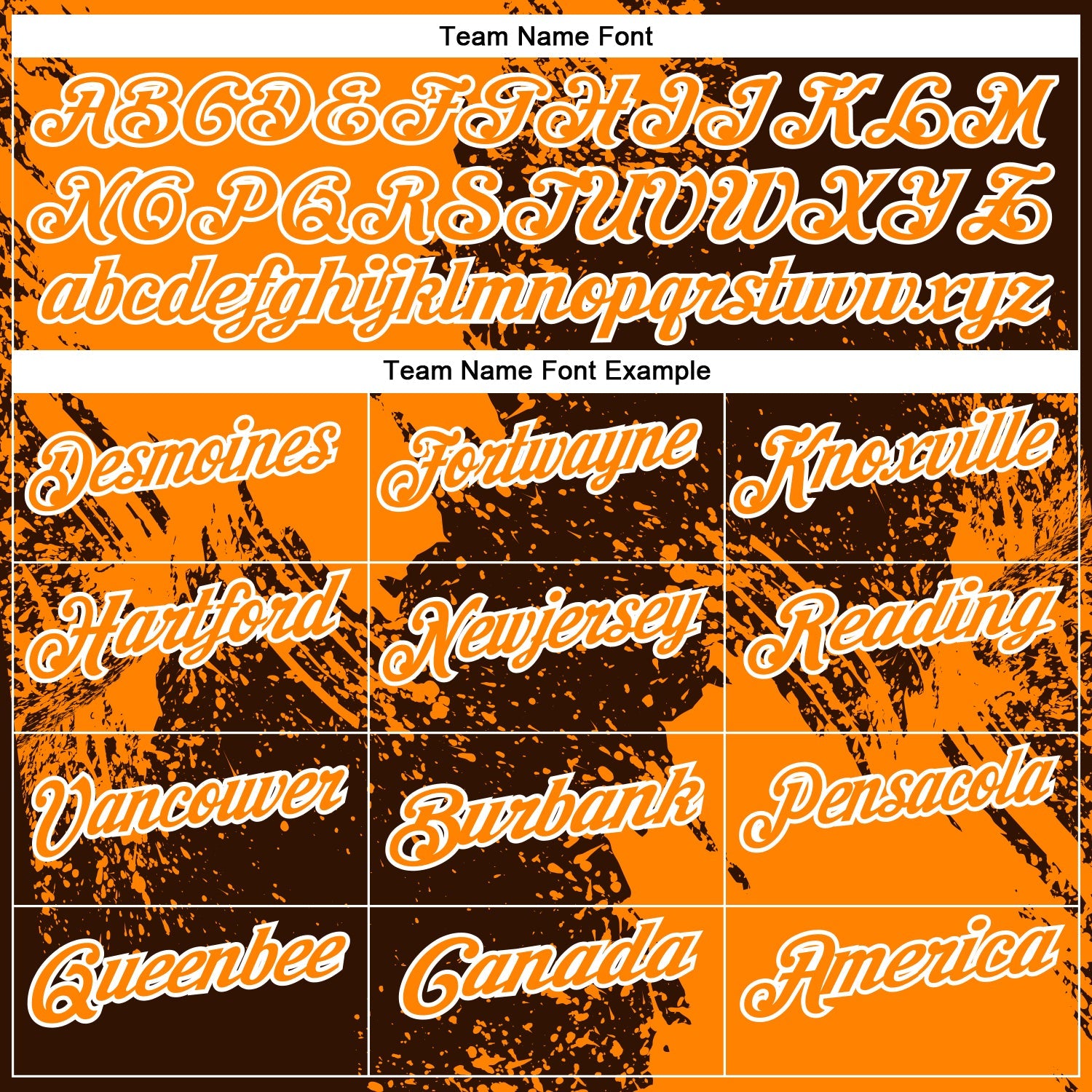 Custom Bay Orange Brown-White 3D Pattern Design Abstract Brush Stroke Performance Polo Shirt view 4