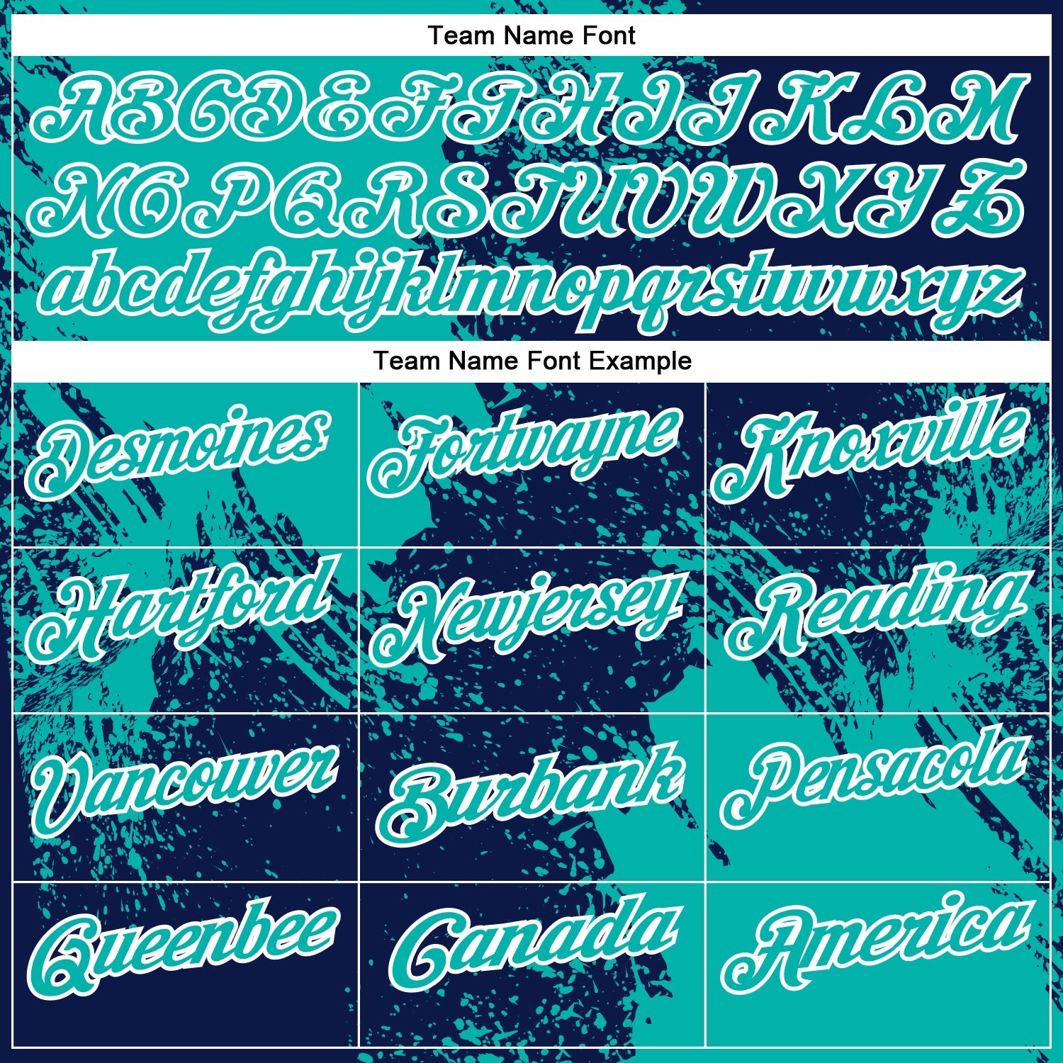 Custom Aqua Navy-White 3D Pattern Design Abstract Brush Stroke Performance Polo Shirt view 4