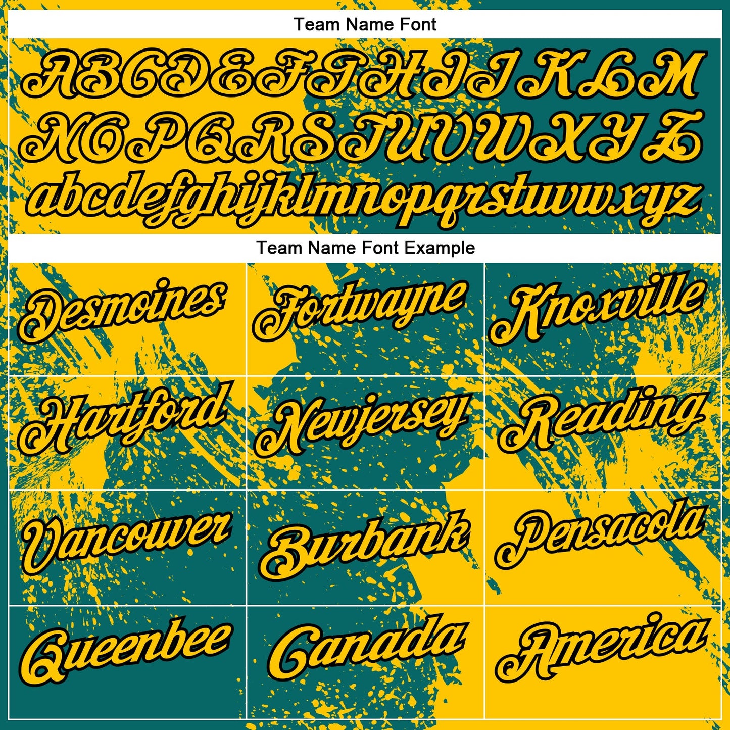 Custom Yellow Teal-Black 3D Pattern Design Abstract Brush Stroke Performance Polo Shirt view 4