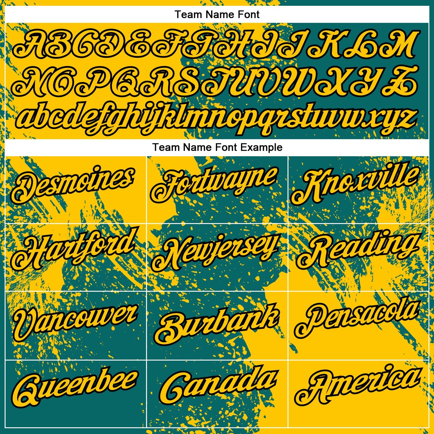 Custom Yellow Teal-Black 3D Pattern Design Abstract Brush Stroke Performance Polo Shirt view 4