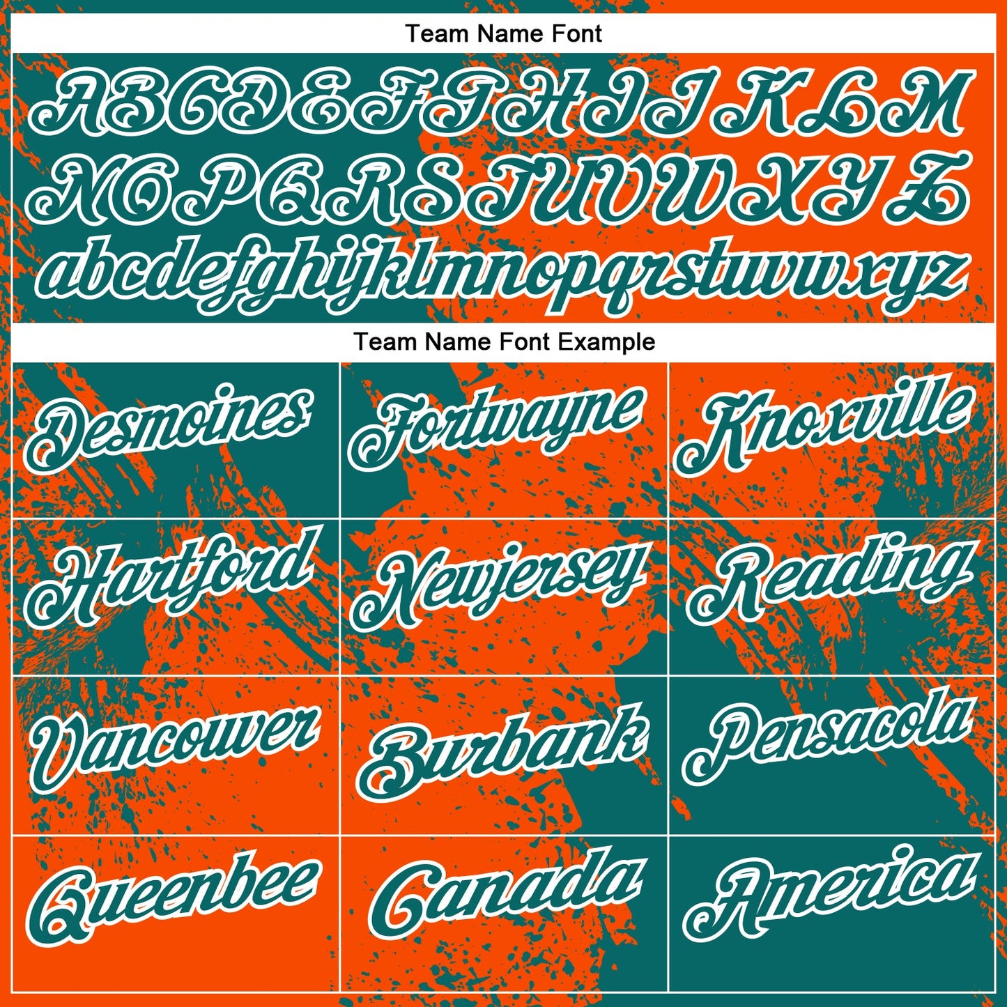 Custom Teal Orange-White 3D Pattern Design Abstract Brush Stroke Performance Polo Shirt view 4