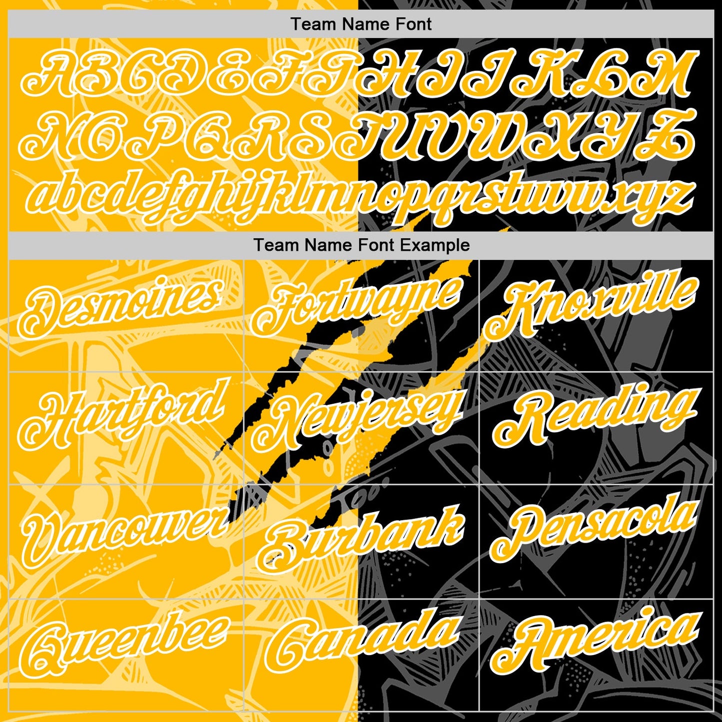 Custom Graffiti Pattern Gold Black-White 3D Scratch Performance Polo Shirt view 4