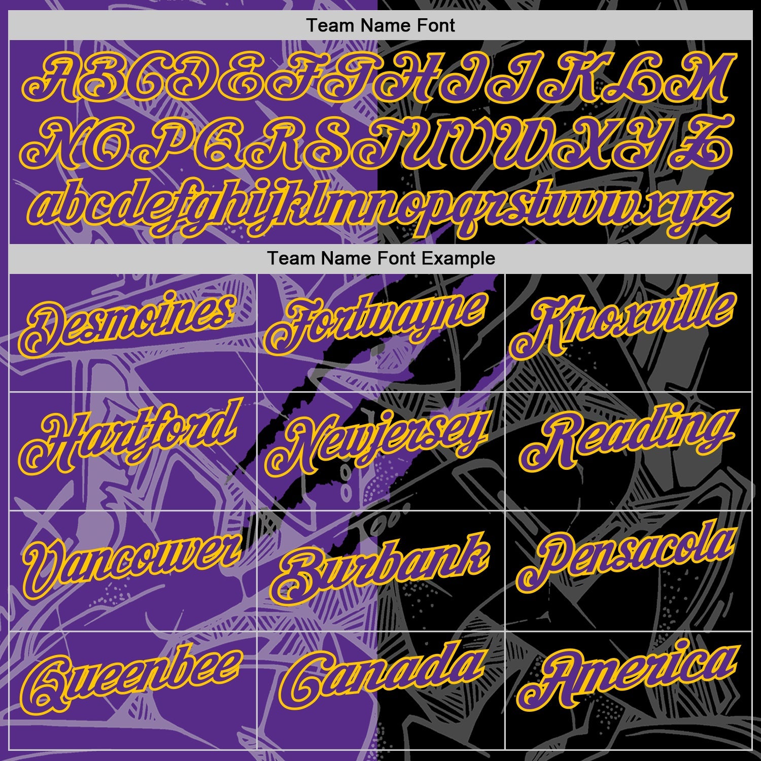 Custom Graffiti Pattern Purple Black-Yellow 3D Scratch Performance Polo Shirt view 4
