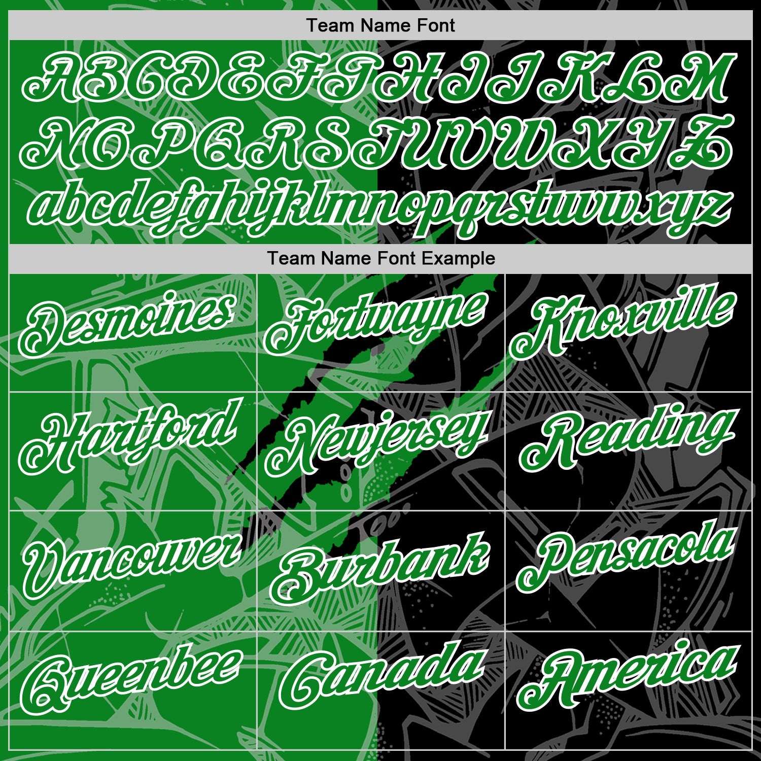 Custom Graffiti Pattern Grass Green Black-White 3D Scratch Performance Polo Shirt view 4