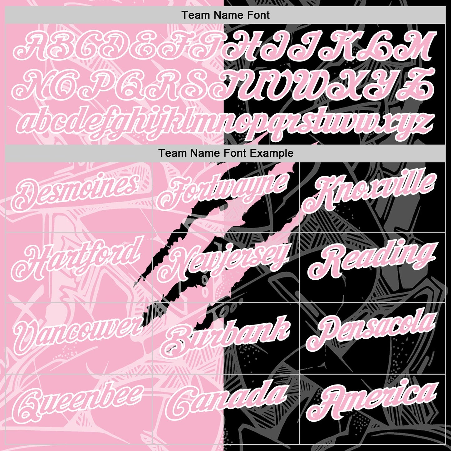 Custom Graffiti Pattern Light Pink Black-White 3D Scratch Performance Polo Shirt view 4