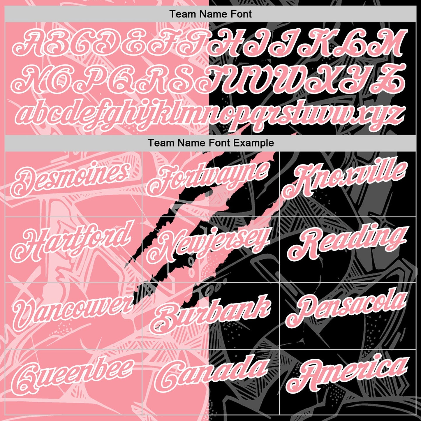 Custom Graffiti Pattern Medium Pink Black-White 3D Scratch Performance Polo Shirt view 4