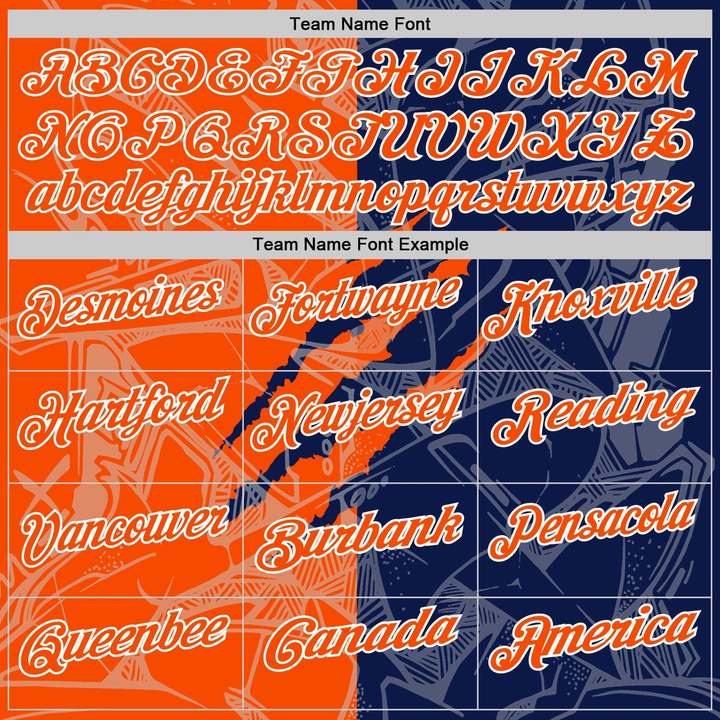 Custom Graffiti Pattern Orange Navy-White 3D Scratch Performance Polo Shirt view 4