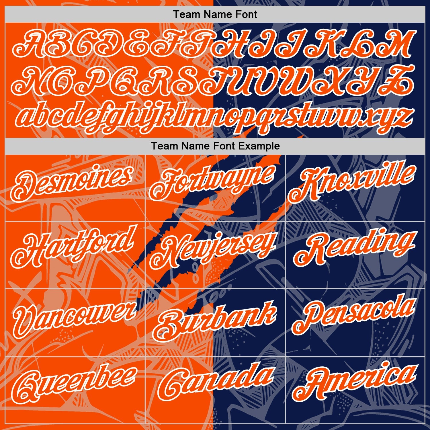 Custom Graffiti Pattern Orange Navy-White 3D Scratch Performance Polo Shirt view 4