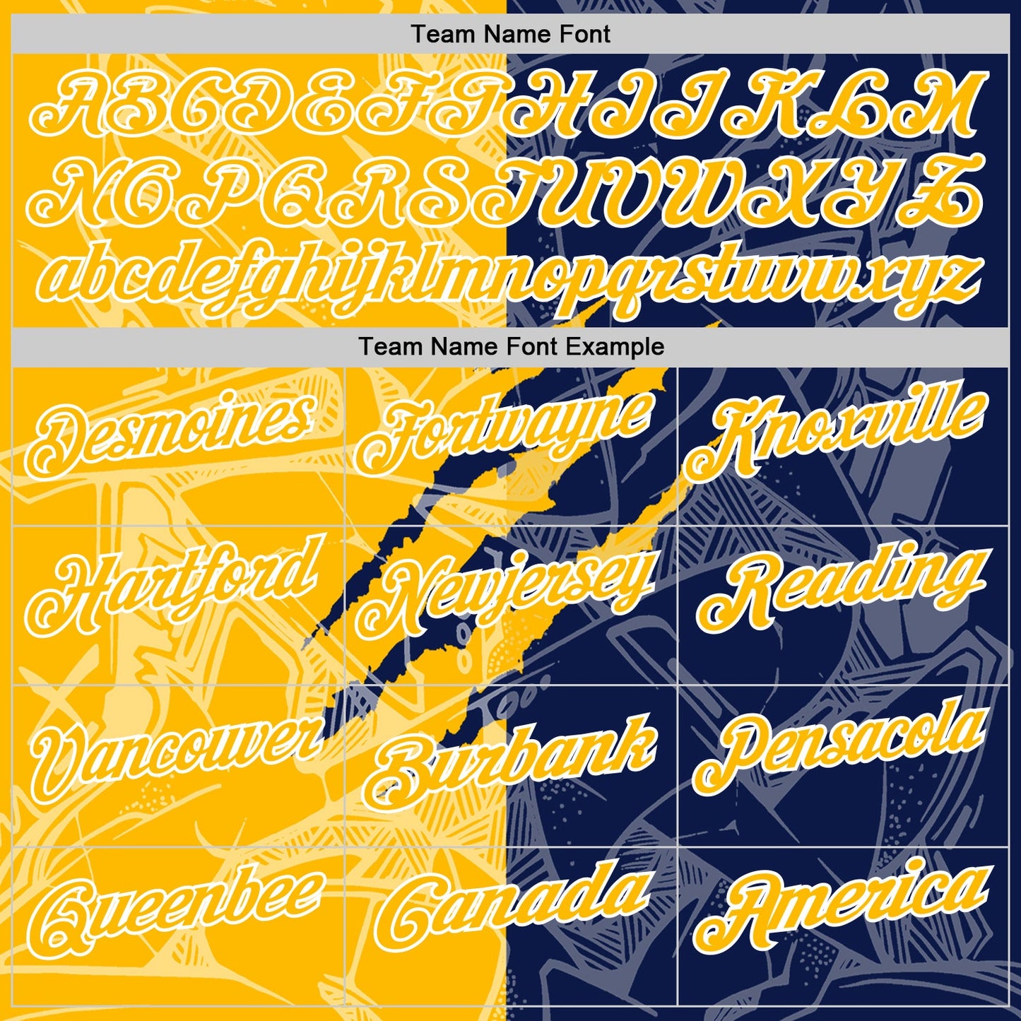 Custom Graffiti Pattern Gold Navy-White 3D Scratch Performance Polo Shirt view 4