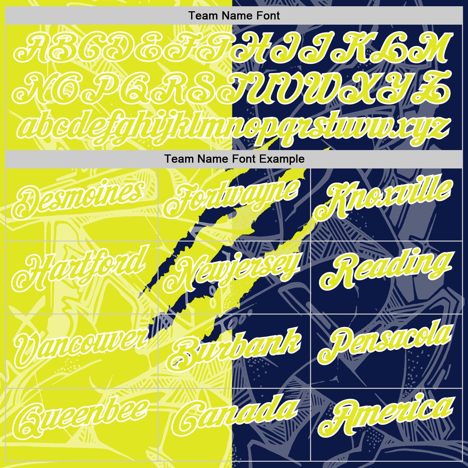 Custom Graffiti Pattern Neon Yellow Navy-White 3D Scratch Performance Polo Shirt view 4