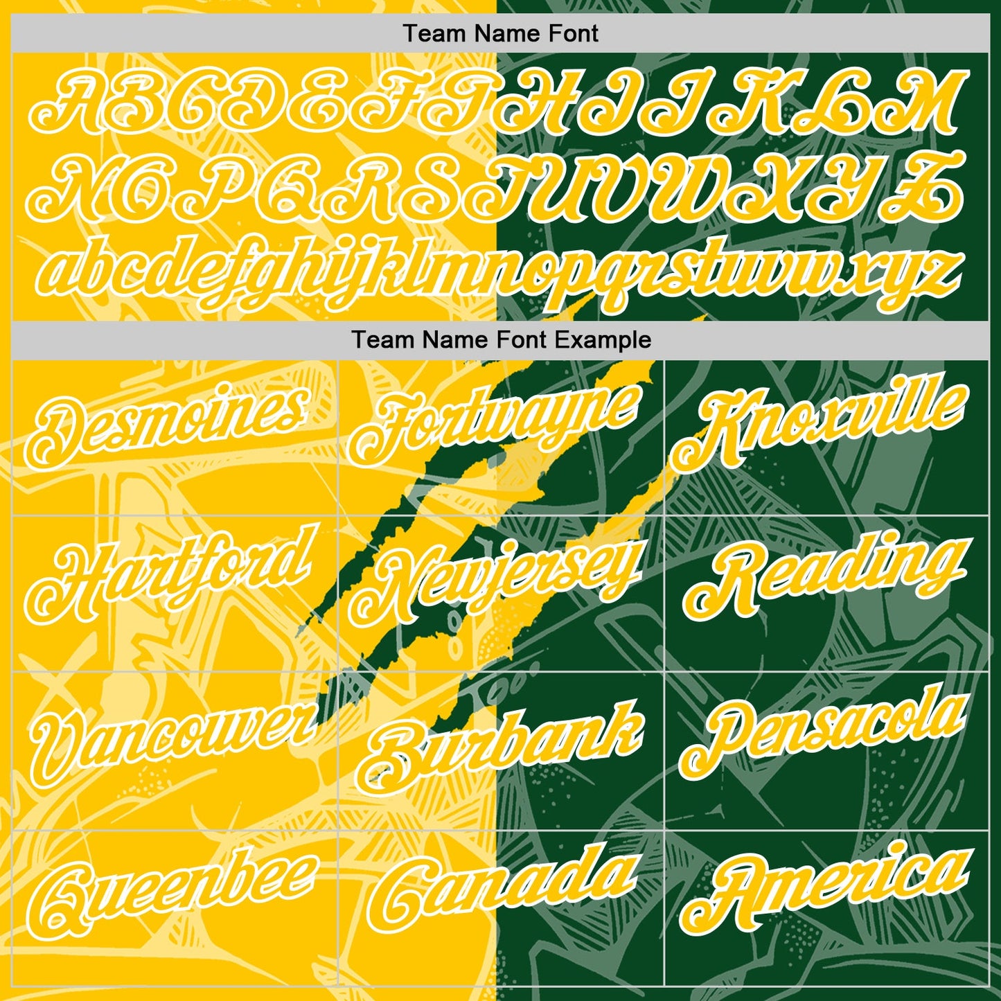 Custom Graffiti Pattern Yellow Green-White 3D Scratch Performance Polo Shirt view 4
