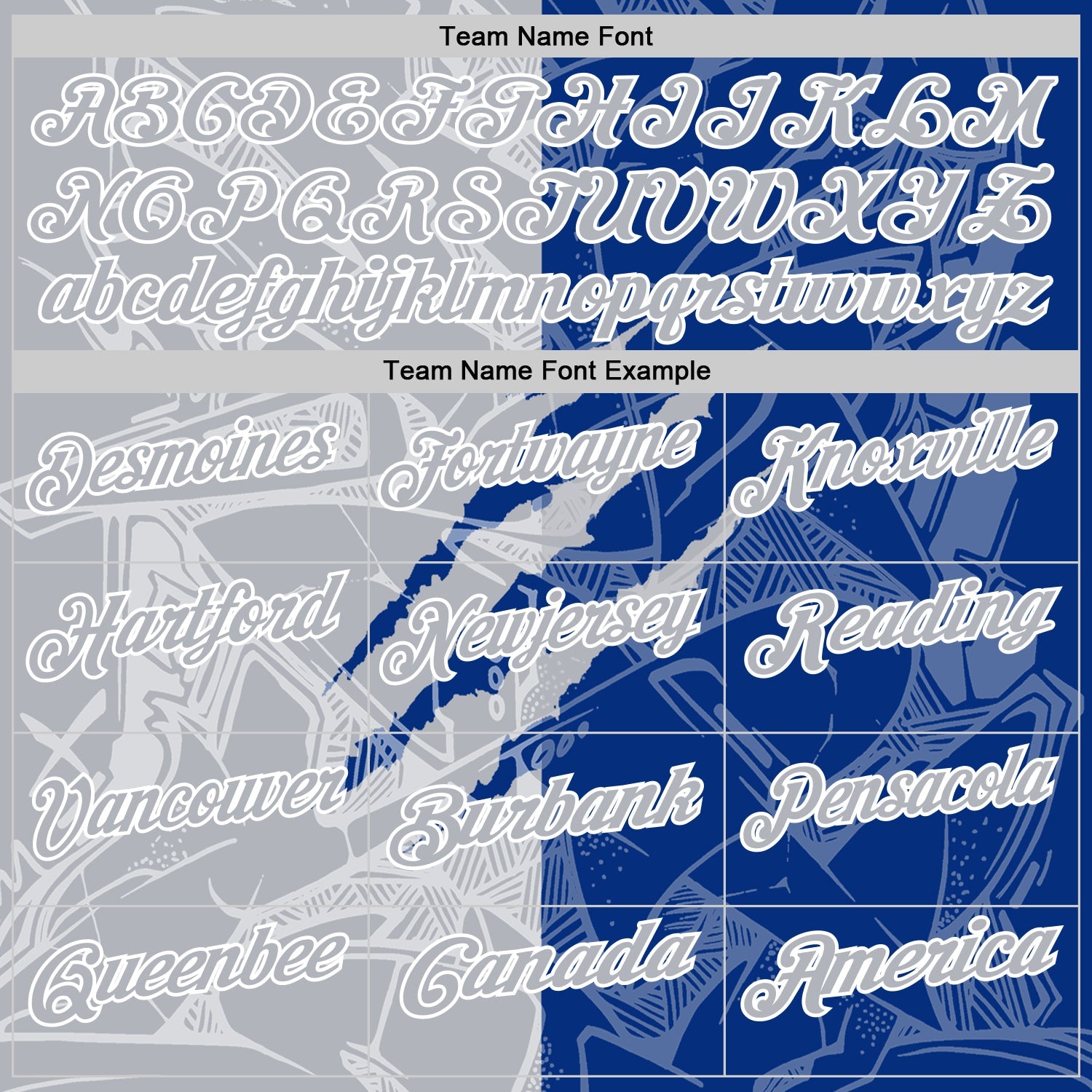 Custom Graffiti Pattern Gray Royal-White 3D Scratch Performance Polo Shirt view 4