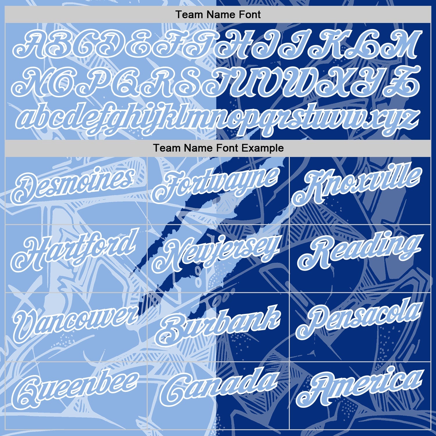 Custom Graffiti Pattern Light Blue Royal-White 3D Scratch Performance Polo Shirt view 4