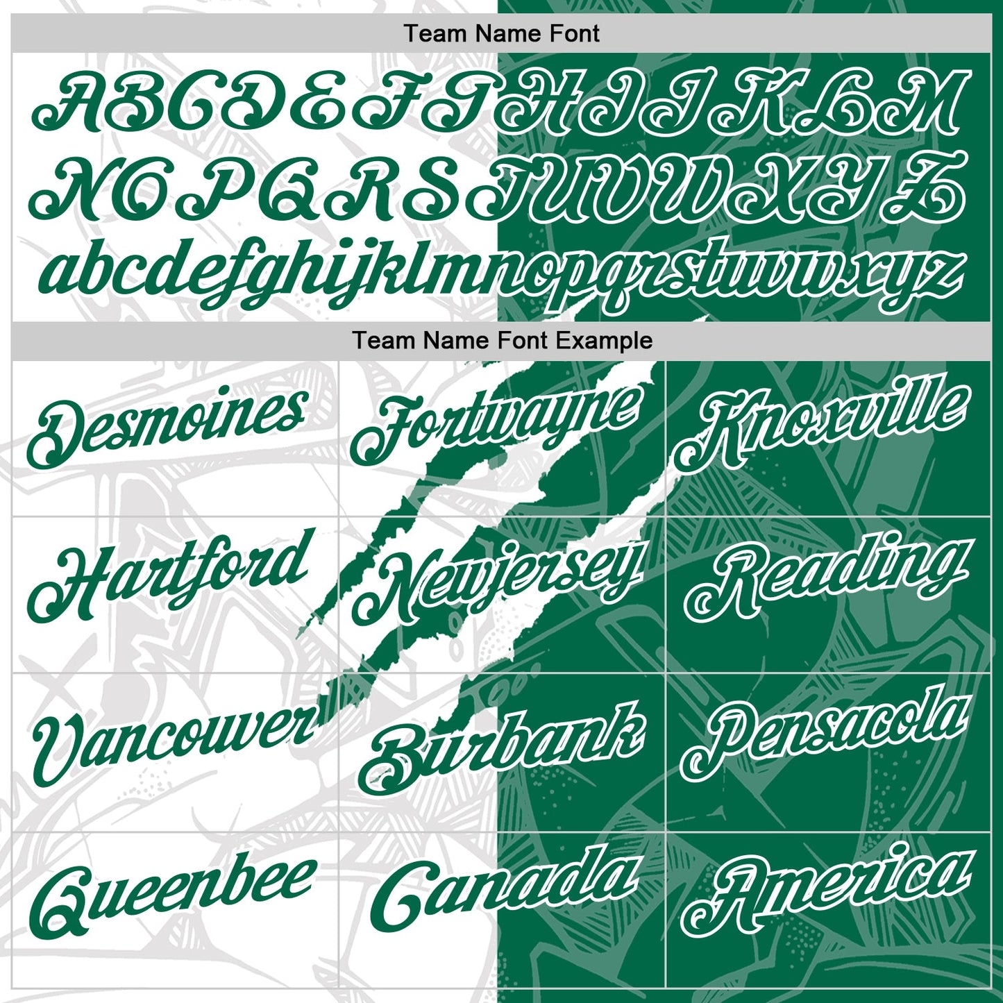 Custom Graffiti Pattern Kelly Green-White 3D Scratch Performance Polo Shirt view 4