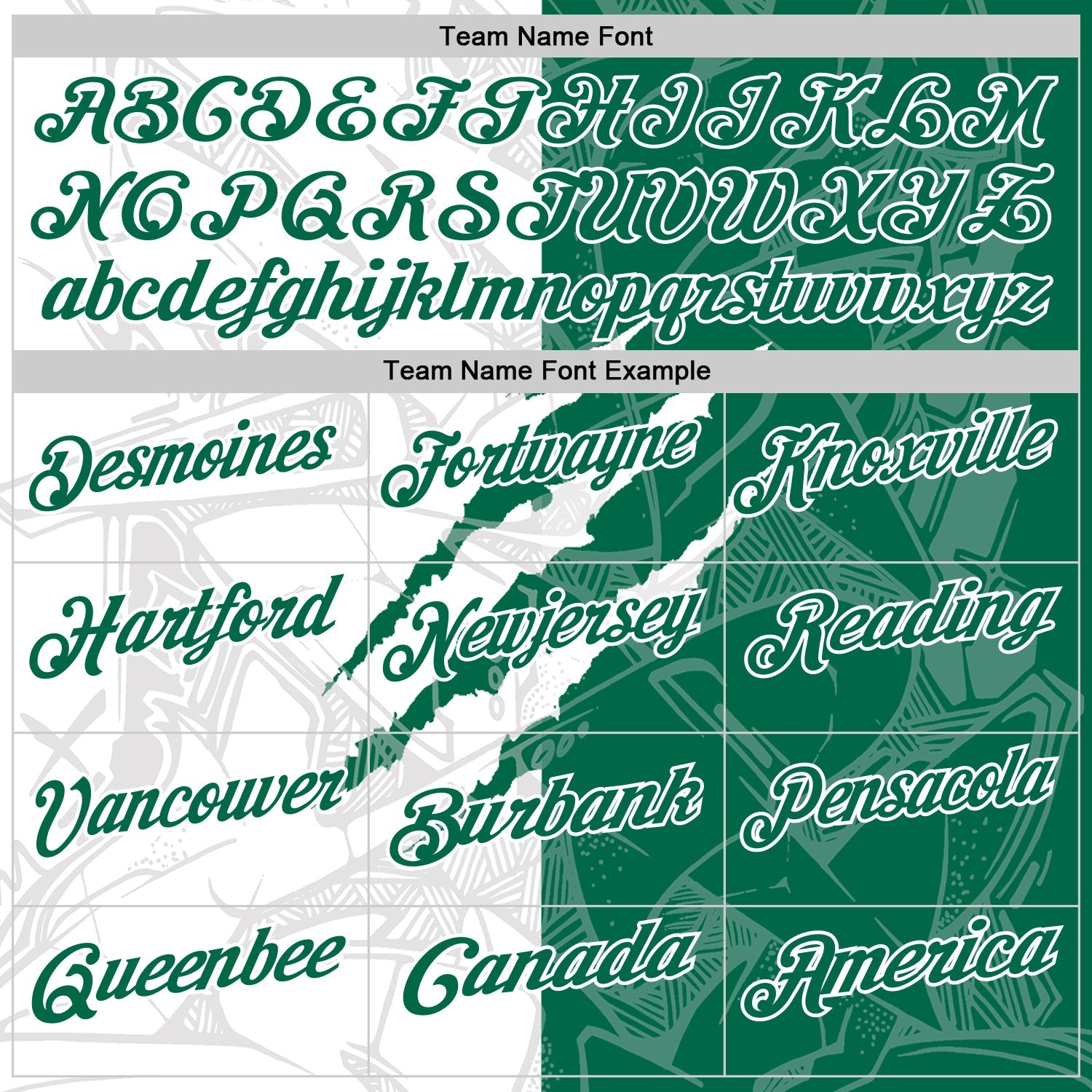 Custom Graffiti Pattern Kelly Green-White 3D Scratch Performance Polo Shirt view 4