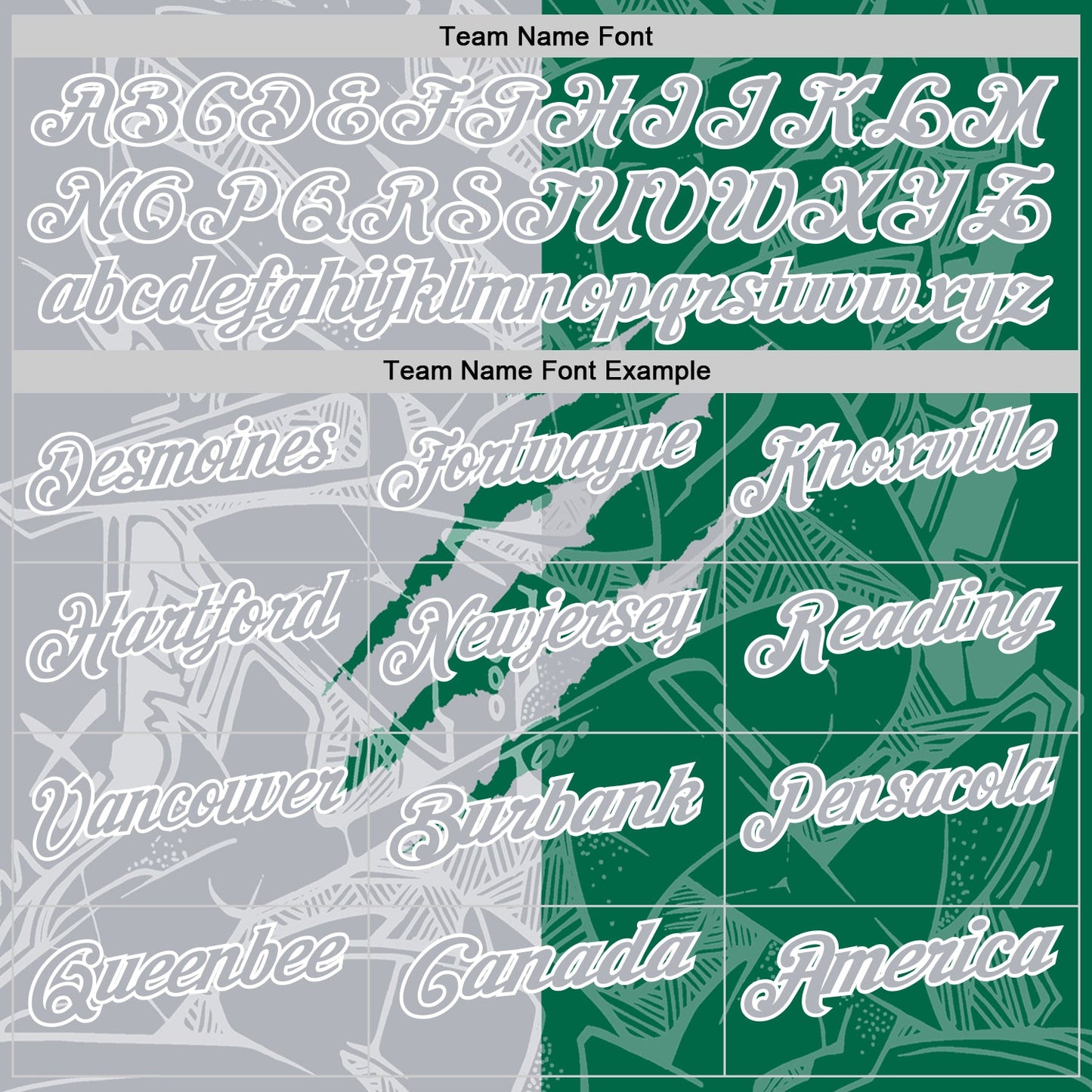 Custom Graffiti Pattern Gray Kelly Green-White 3D Scratch Performance Polo Shirt view 4