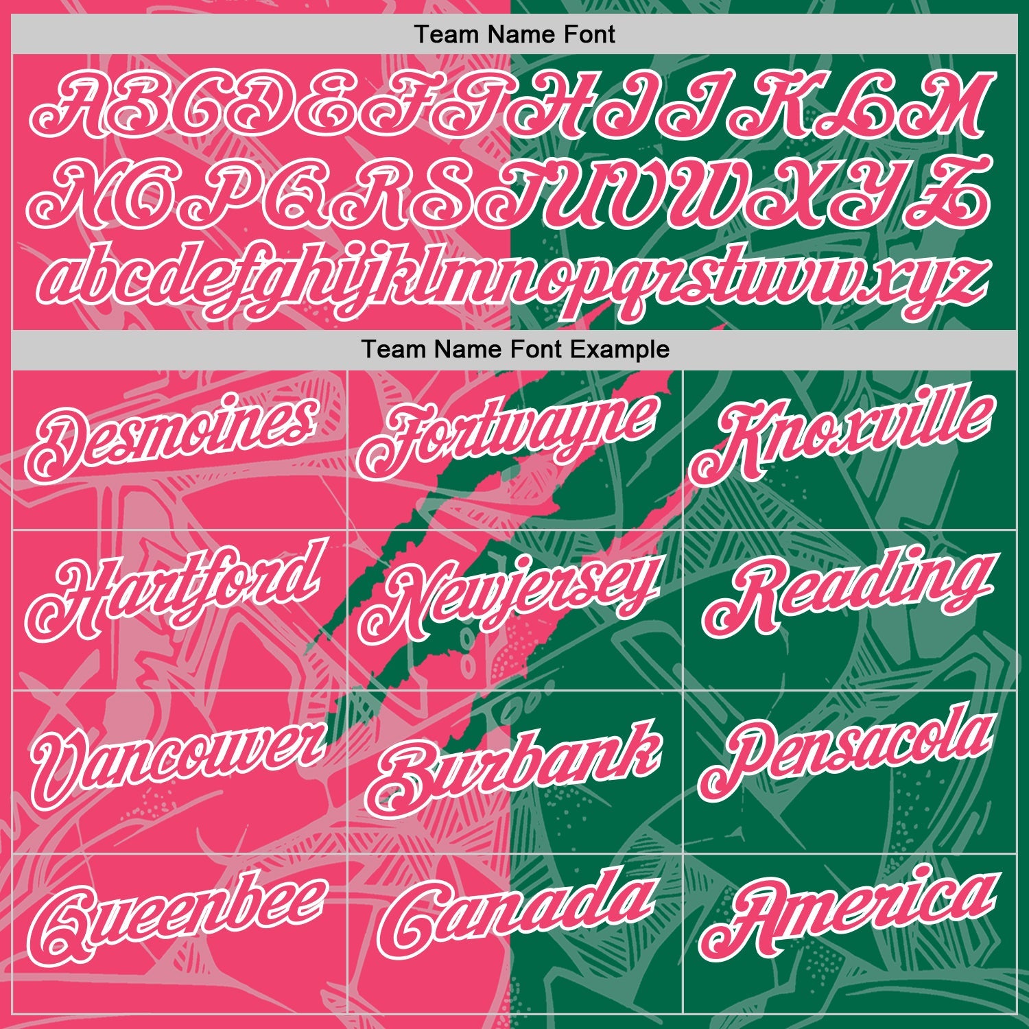 Custom Graffiti Pattern Neon Pink Kelly Green-White 3D Scratch Performance Polo Shirt view 4