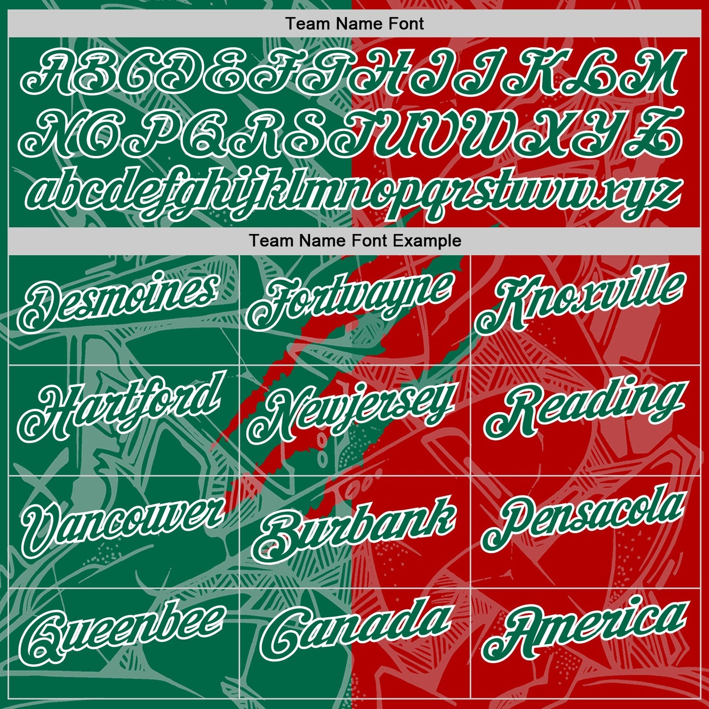 Custom Graffiti Pattern Kelly Green Red-White 3D Scratch Performance Polo Shirt view 4