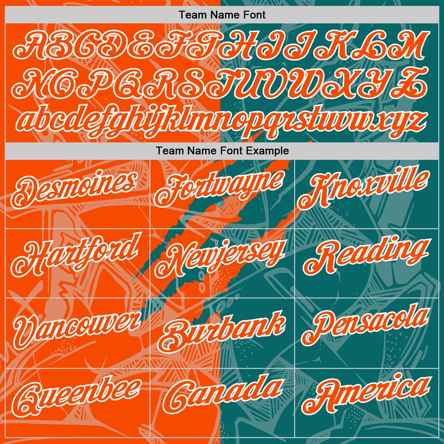 Custom Graffiti Pattern Orange Teal-White 3D Scratch Performance Polo Shirt view 4
