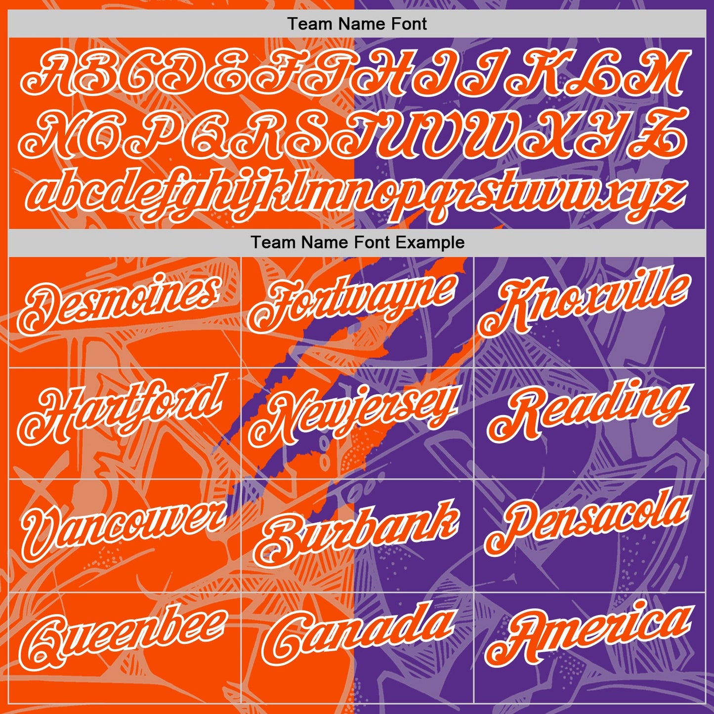 Custom Graffiti Pattern Orange Purple-White 3D Scratch Performance Polo Shirt view 4
