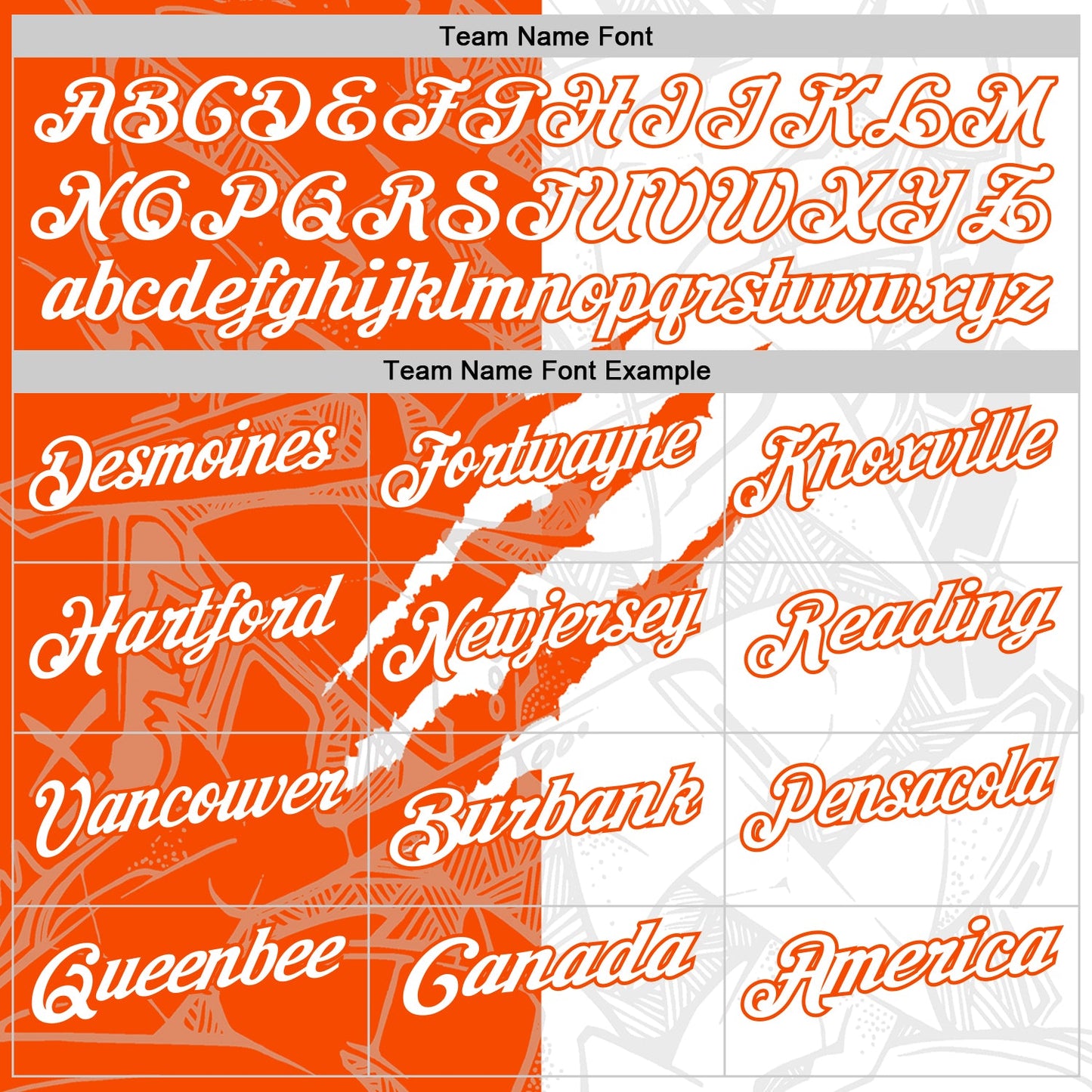 Custom Graffiti Pattern White-Orange 3D Scratch Performance Polo Shirt view 4