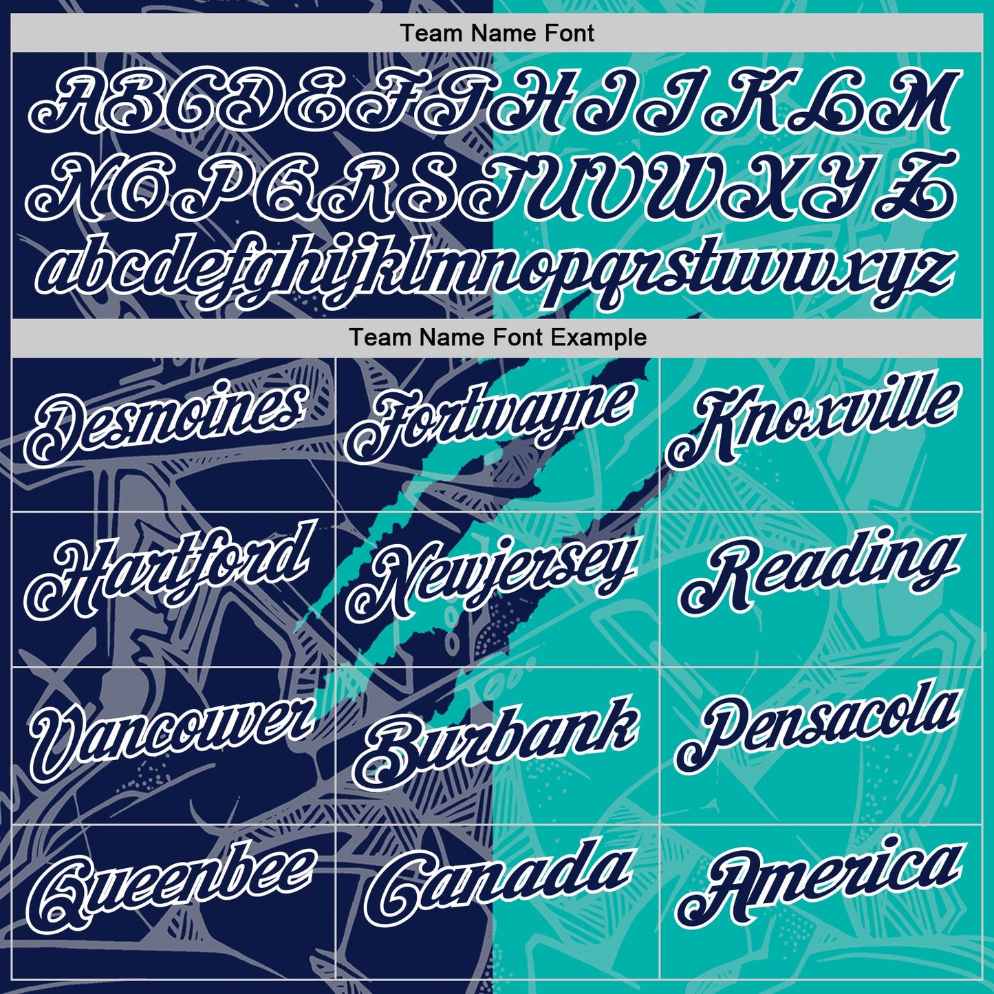 Custom Graffiti Pattern Navy Aqua-White 3D Scratch Performance Polo Shirt view 4
