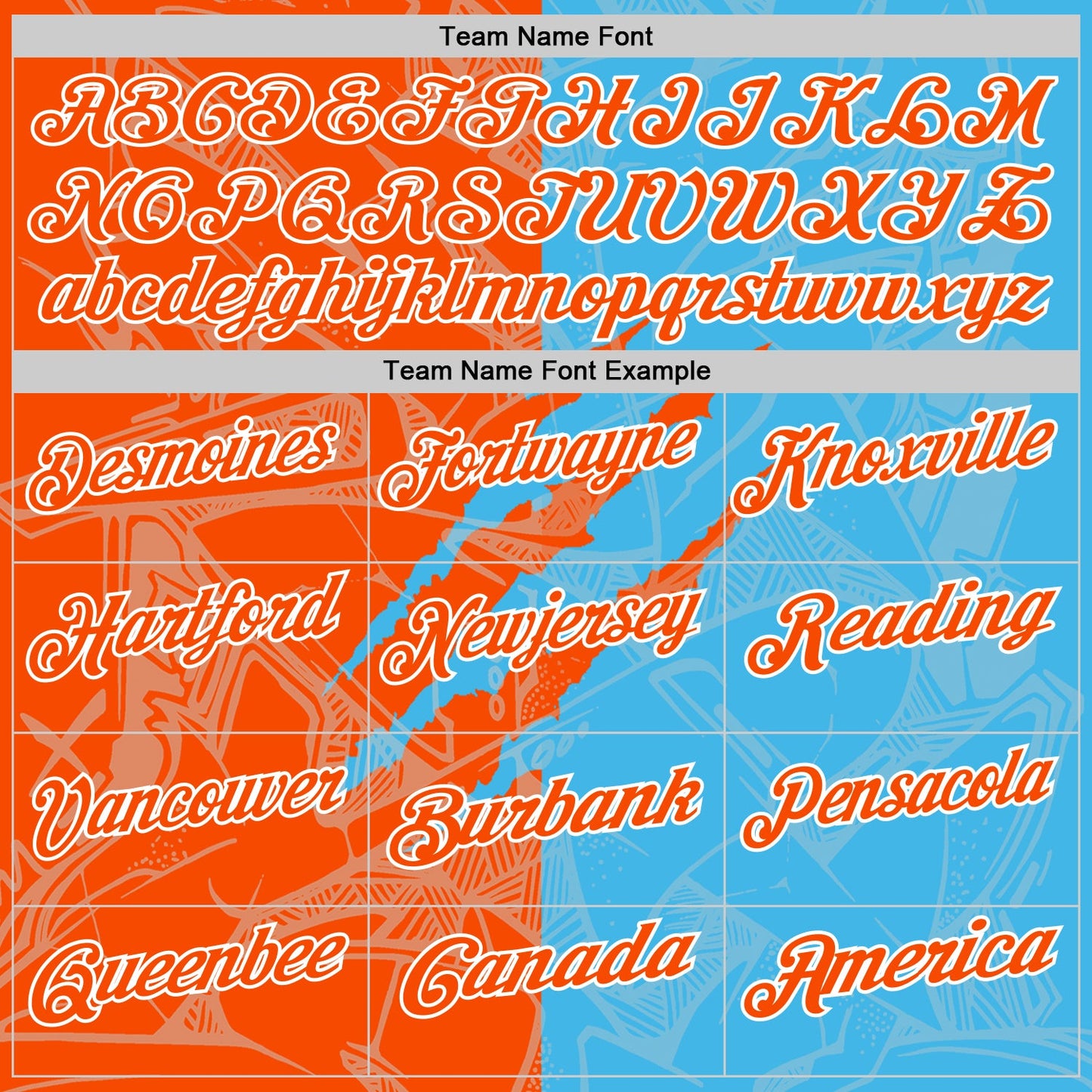 Custom Graffiti Pattern Orange Sky Blue-White 3D Scratch Performance Polo Shirt view 4