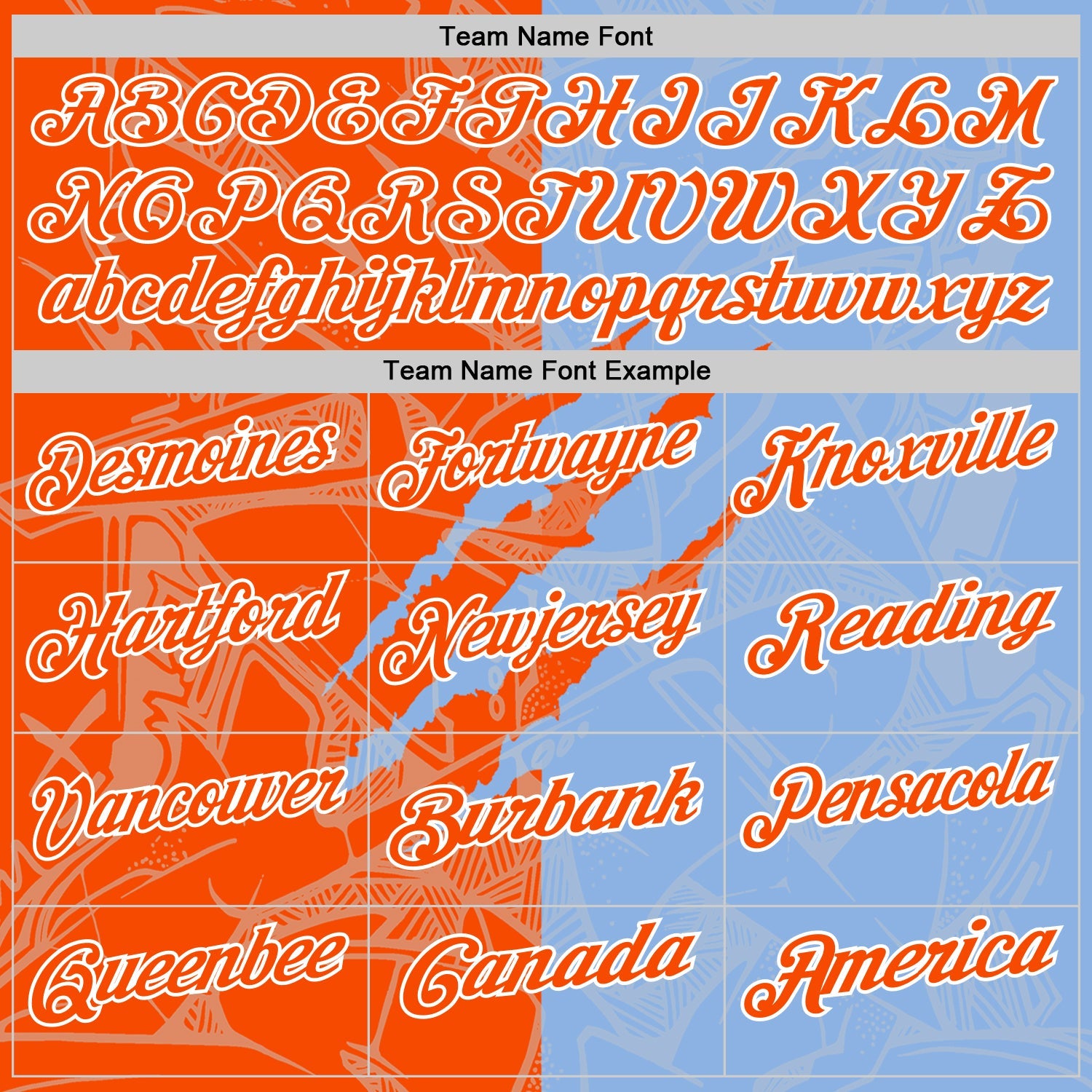 Custom Graffiti Pattern Orange Light Blue-White 3D Scratch Performance Polo Shirt view 4