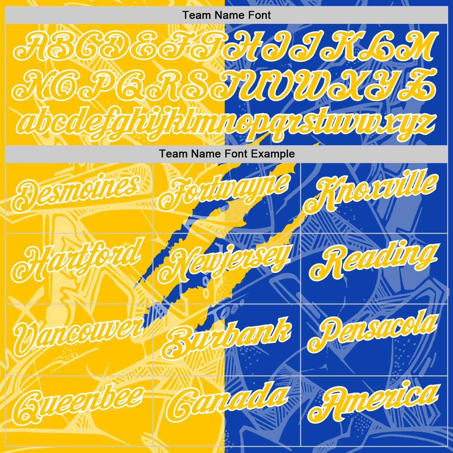 Custom Graffiti Pattern Yellow Thunder Blue-White 3D Scratch Performance Polo Shirt view 3