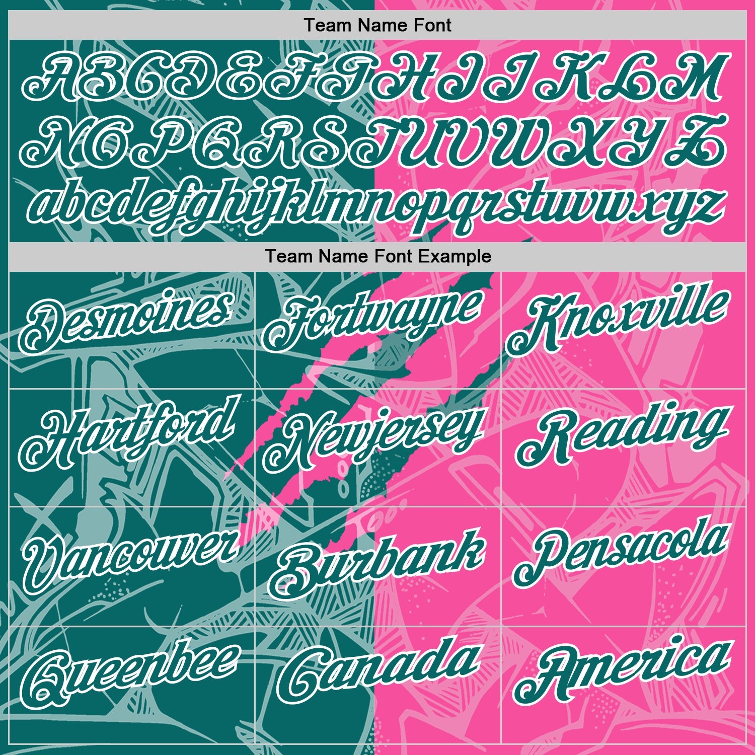 Custom Graffiti Pattern Teal Pink-White 3D Scratch Performance Polo Shirt view 4