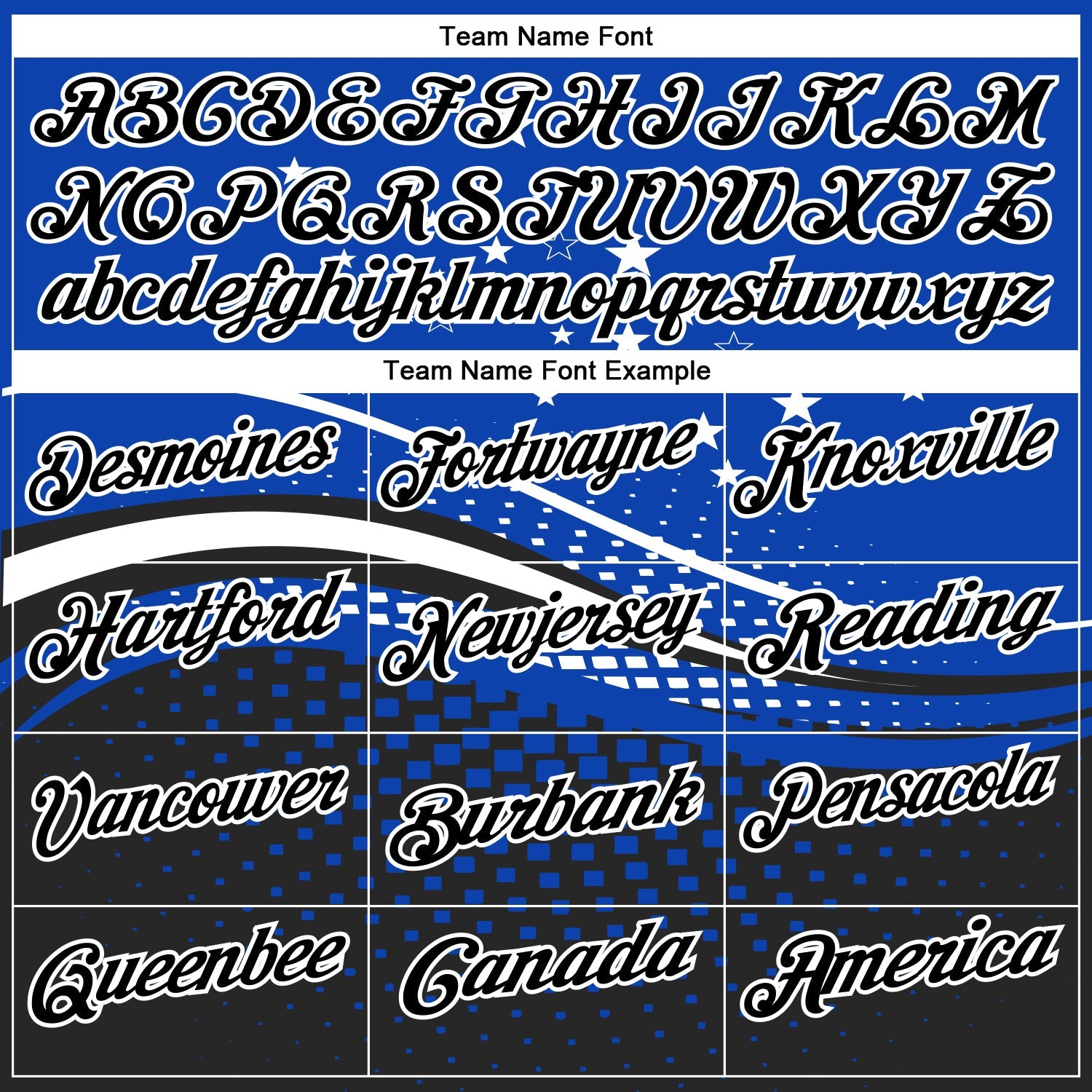 Custom Thunder Blue Black-White 3D Pattern Design Star And Geometric Shapes Performance Polo Shirt view 4
