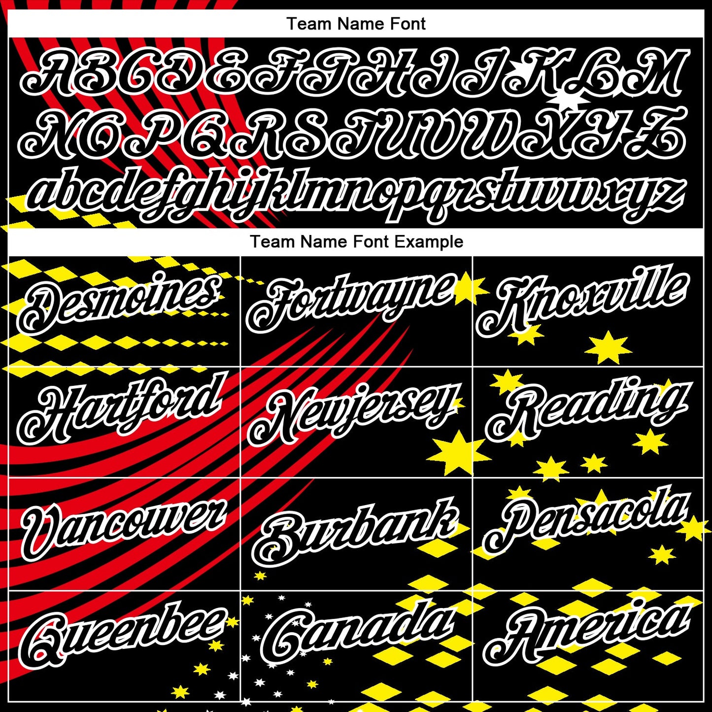Custom Black Fire Red Light Yellow-White 3D Pattern Design Star And Geometric Shapes Performance Polo Shirt view 4