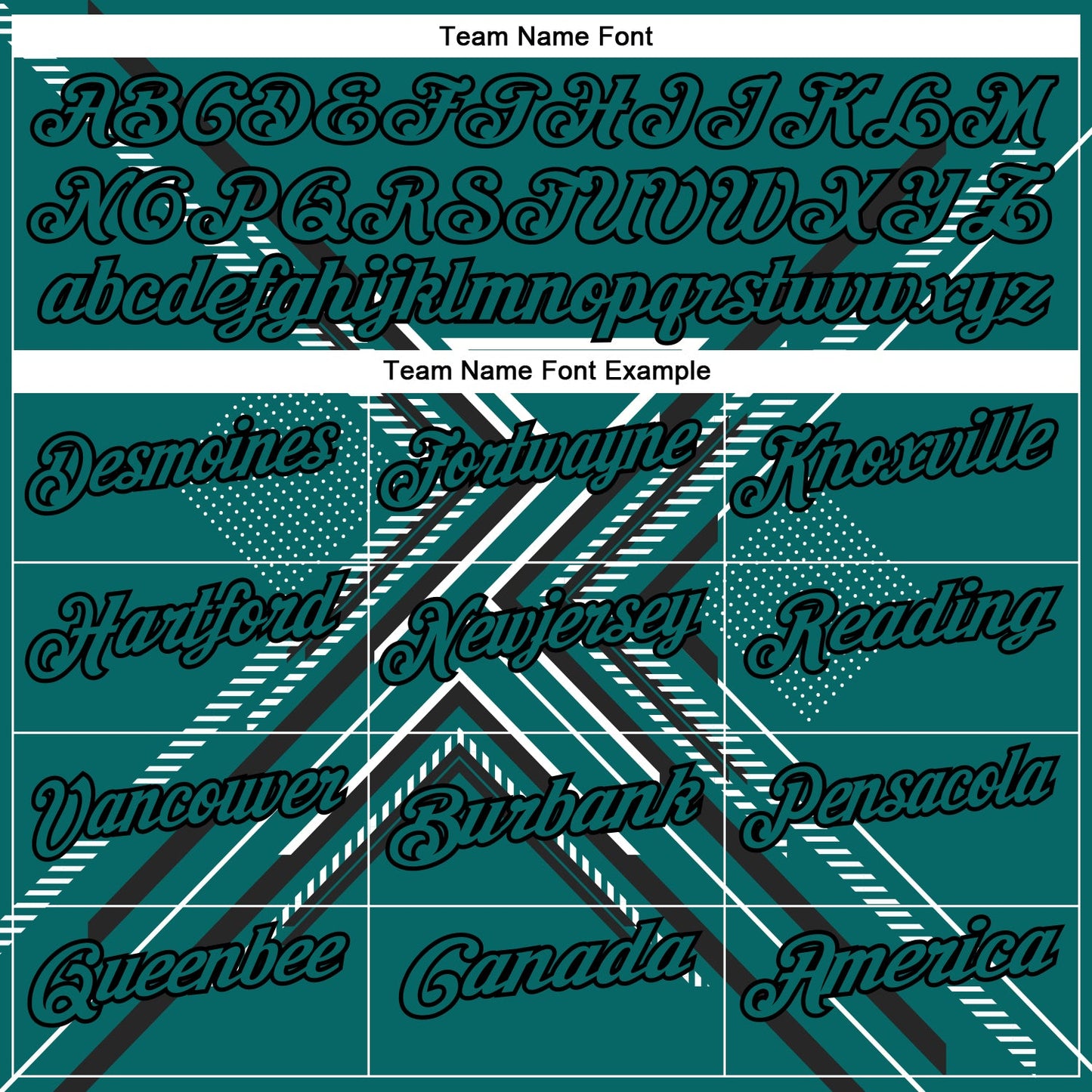 Custom Teal Black-White 3D Pattern Design Geometric Shapes Performance Polo Shirt view 4