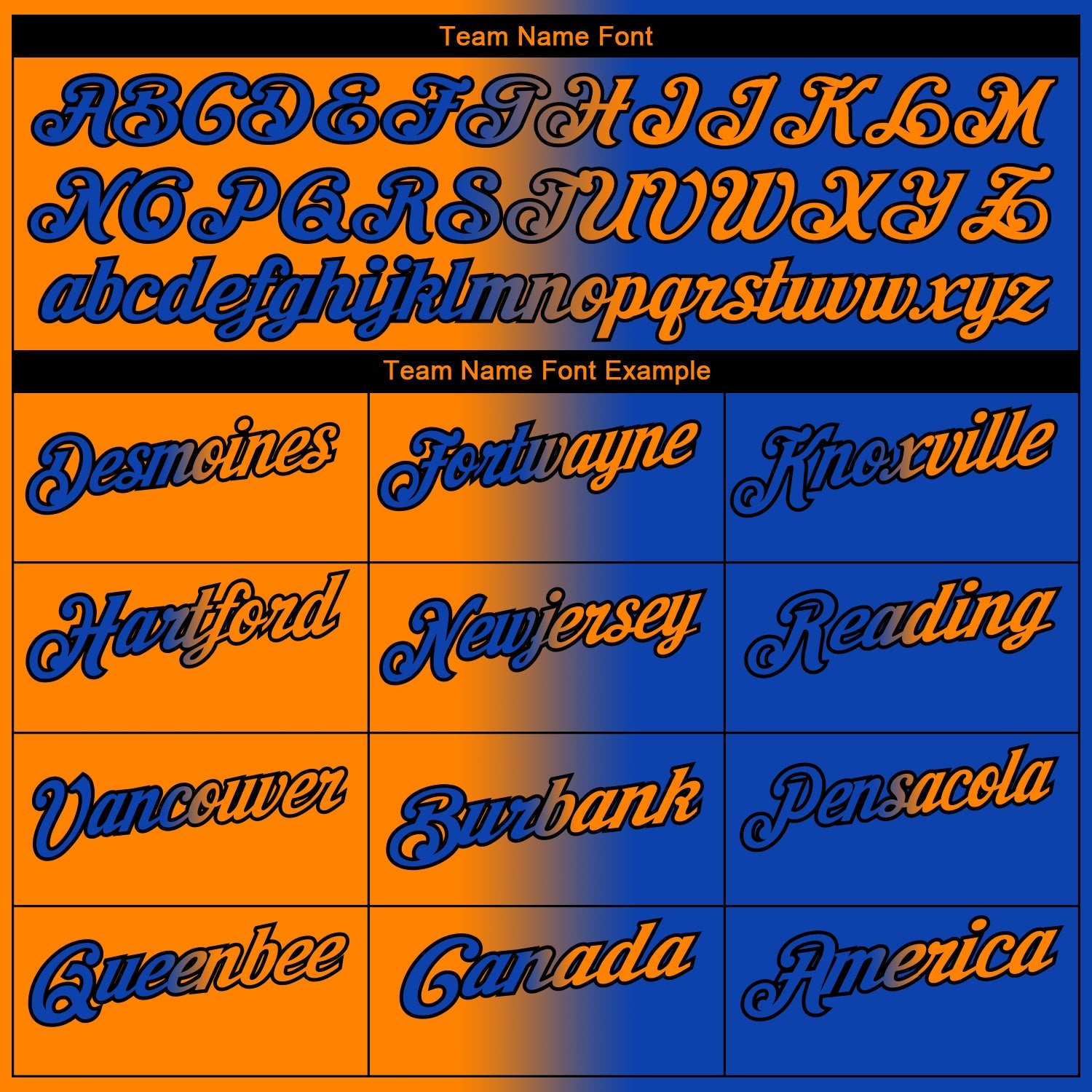 Custom Thunder Blue Bay Orange-Black 3D Gradient Fashion Performance Polo Shirt view 4
