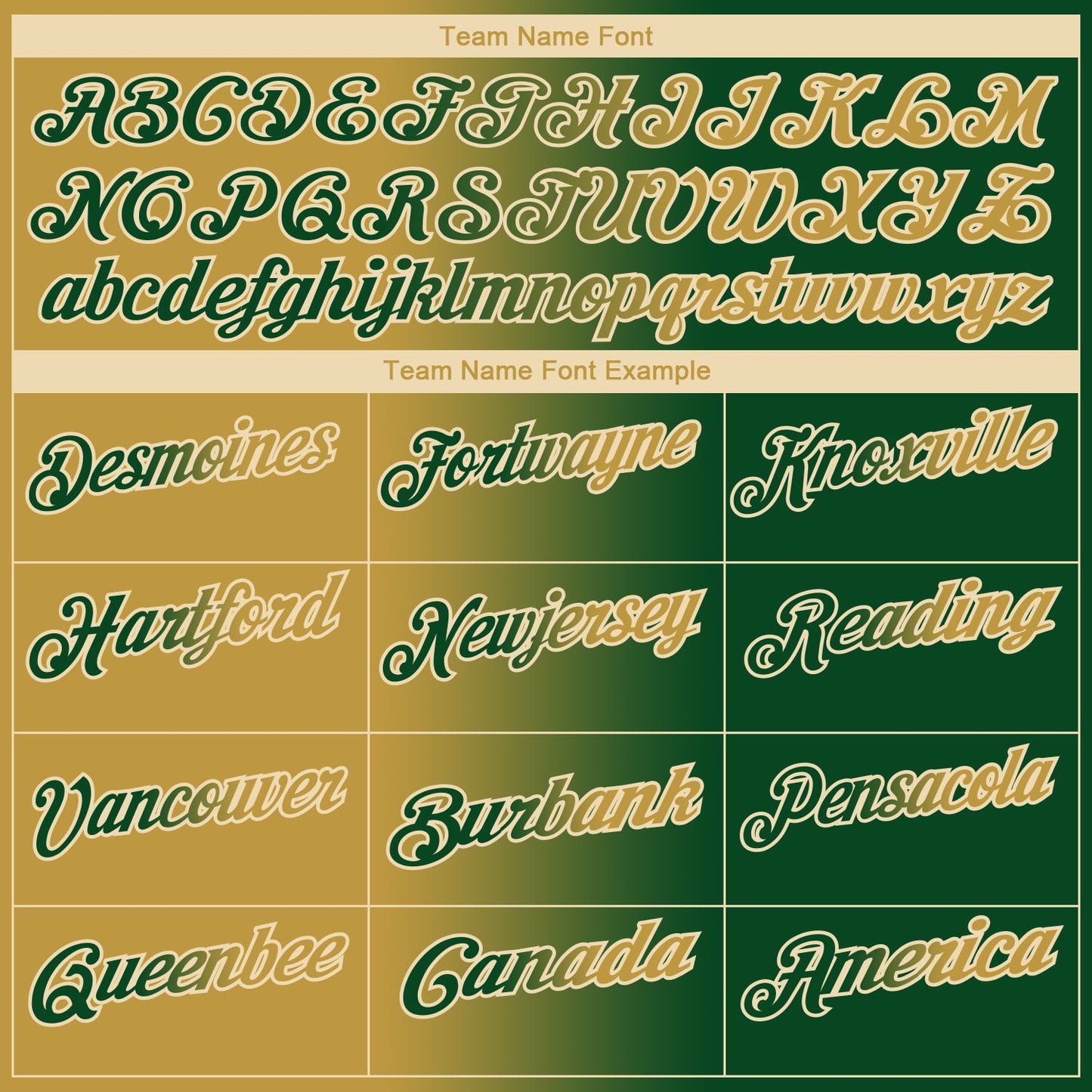 Custom Green Old Gold-Cream 3D Gradient Fashion Performance Polo Shirt view 4